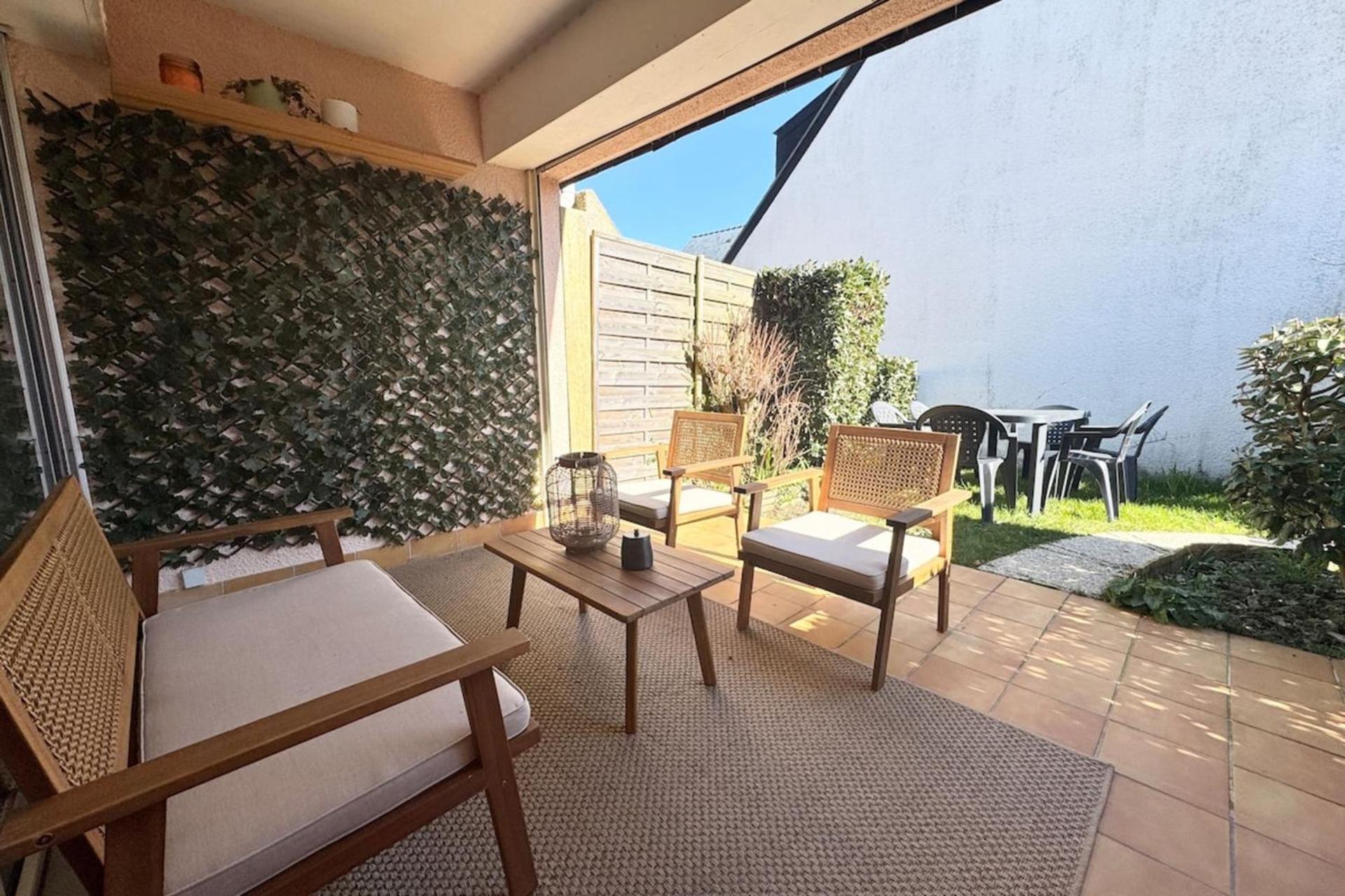 Lovely T2 - Terrasse & jardin - 50m des plages