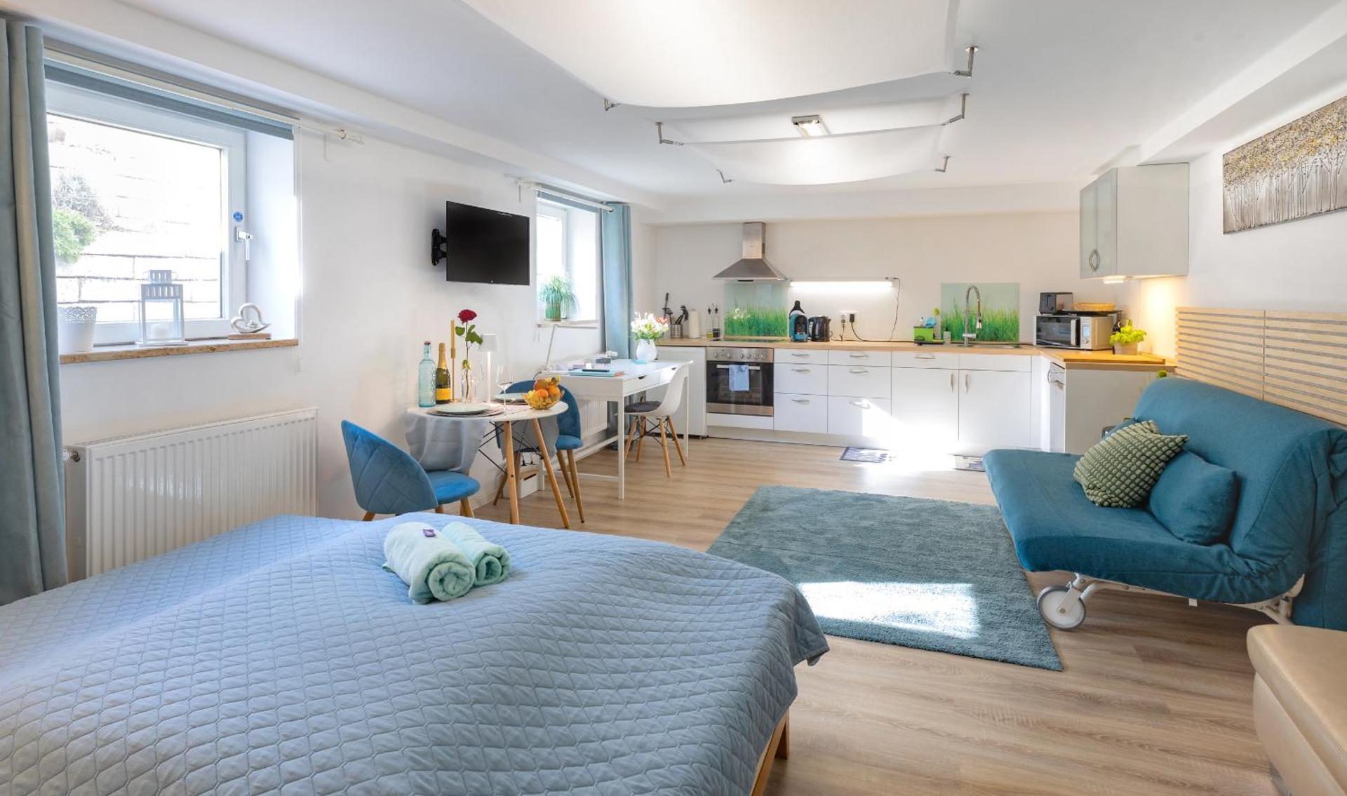 Ruhig Top mod Studio Appartement,privater Eingang