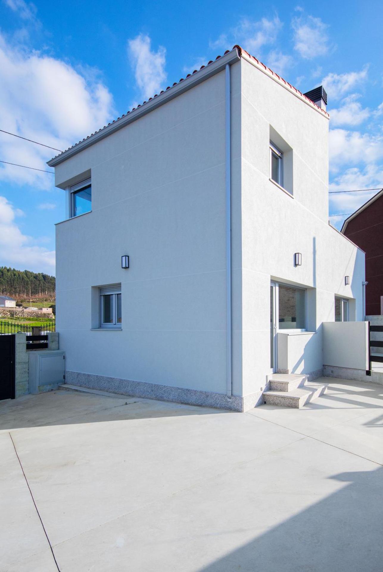 AG Casa do Ramon en Playa Razo con patio exterior