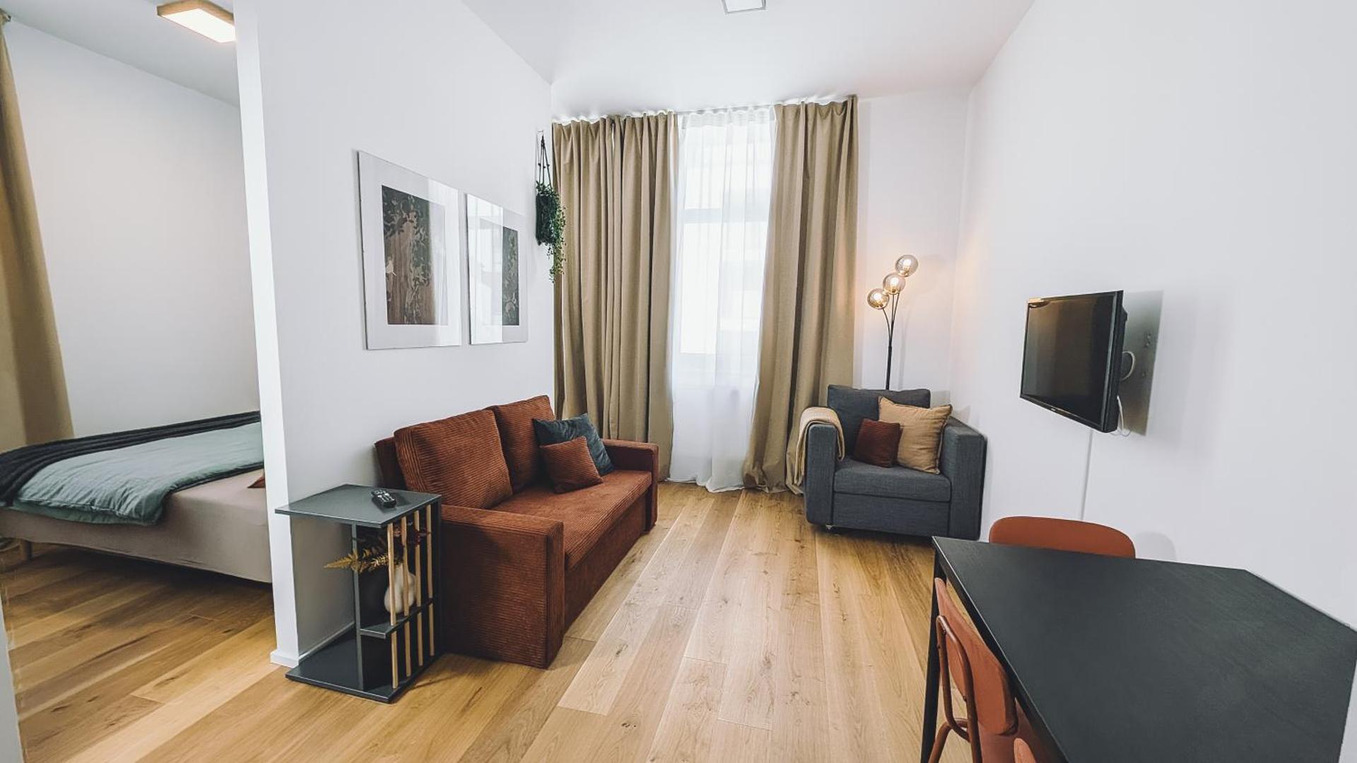 Suite 13 Orange Wood mit verschiedenen Schlafmöglichkeiten