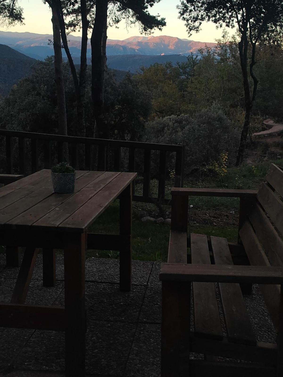 Cabaña con vistas en Mas Coguleras