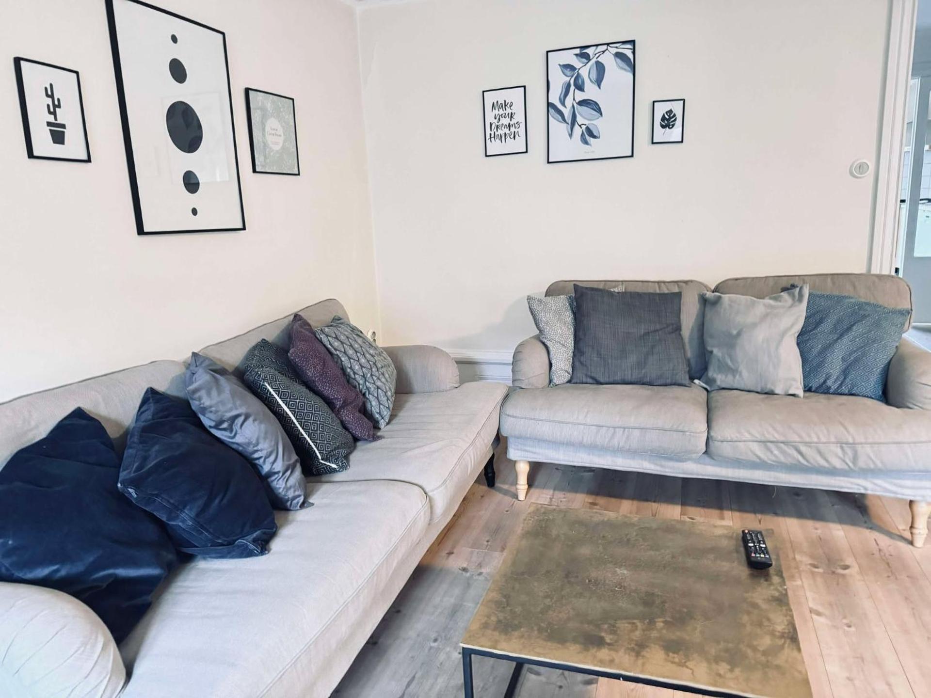 Spacious flat for large group