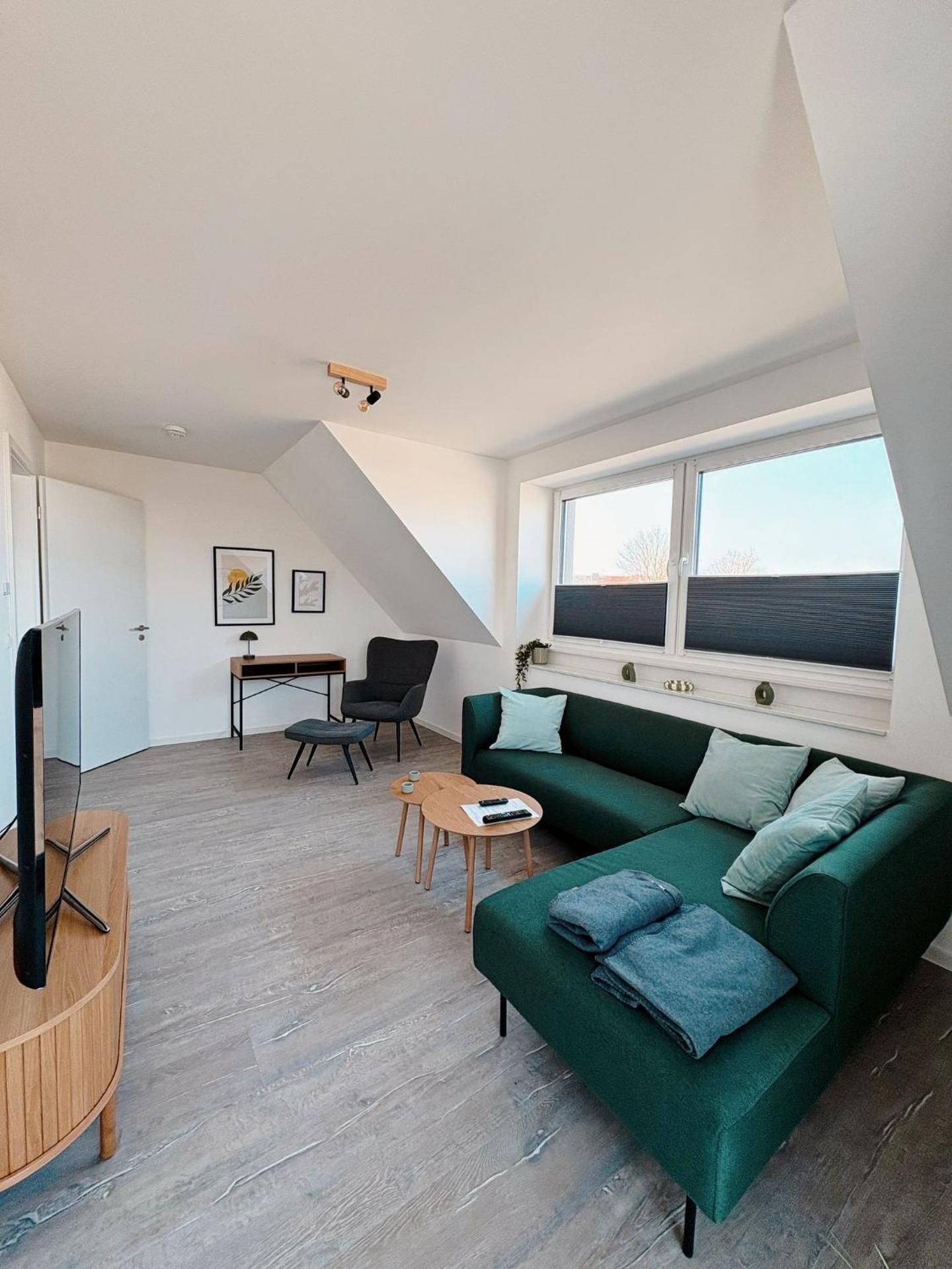Ferienwohnung KÖÖK Heimathafen - Modern, Balkon, Strandnah