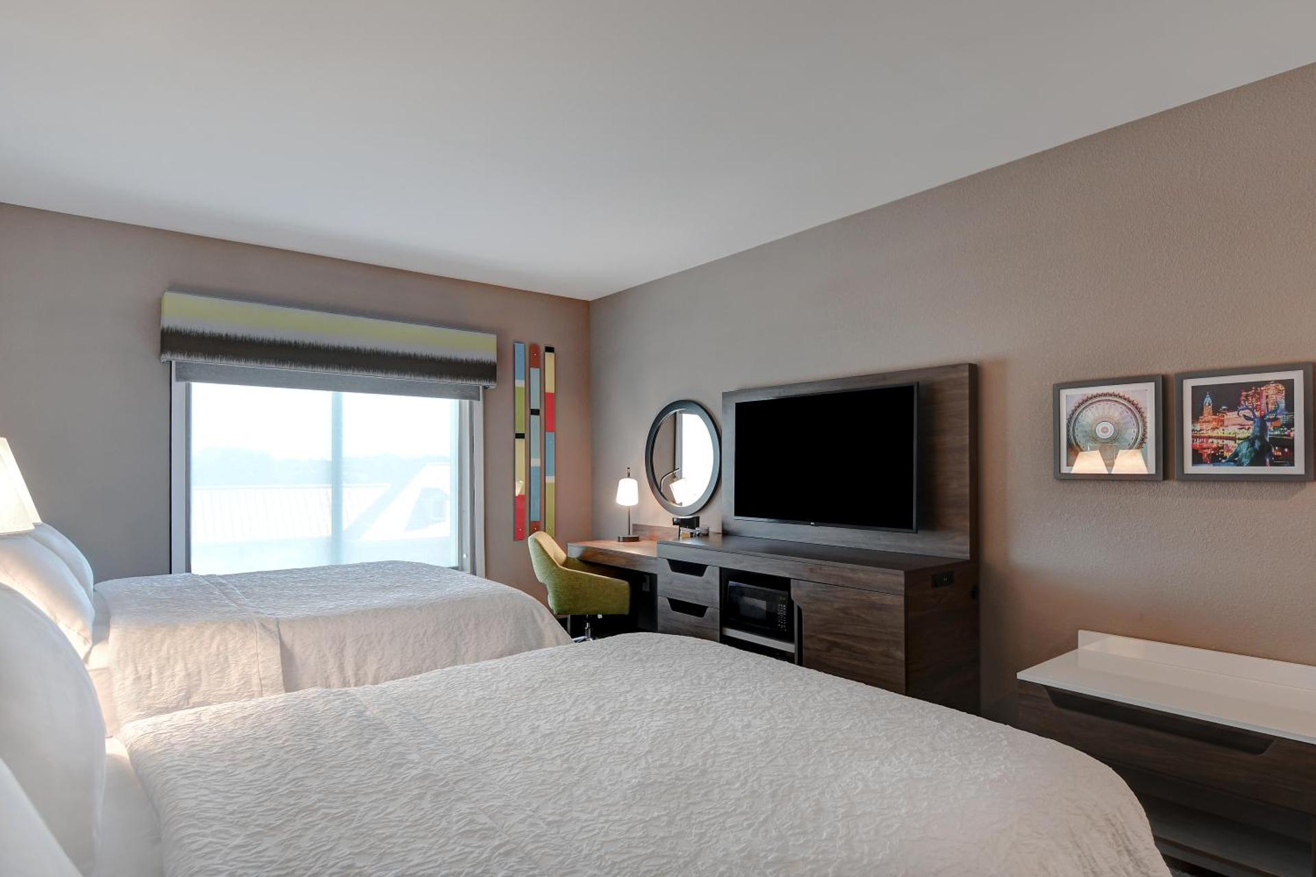 Zimmer mit 2 Queensize-Betten - Nichtraucher, für Hörgeschädigte geeignet