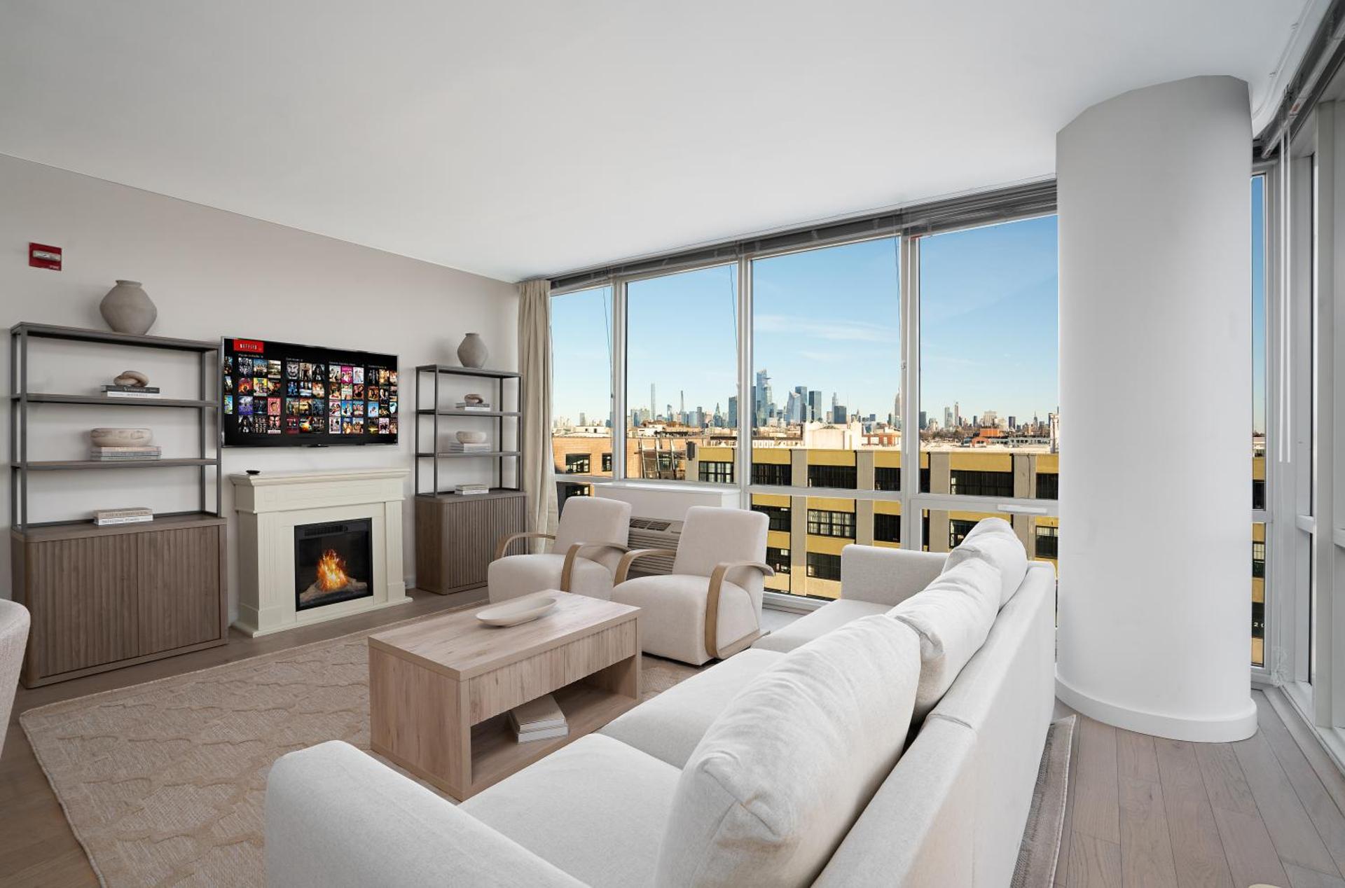 Ultra Luxury Apt - Panoramic NYC View - Minutes to City