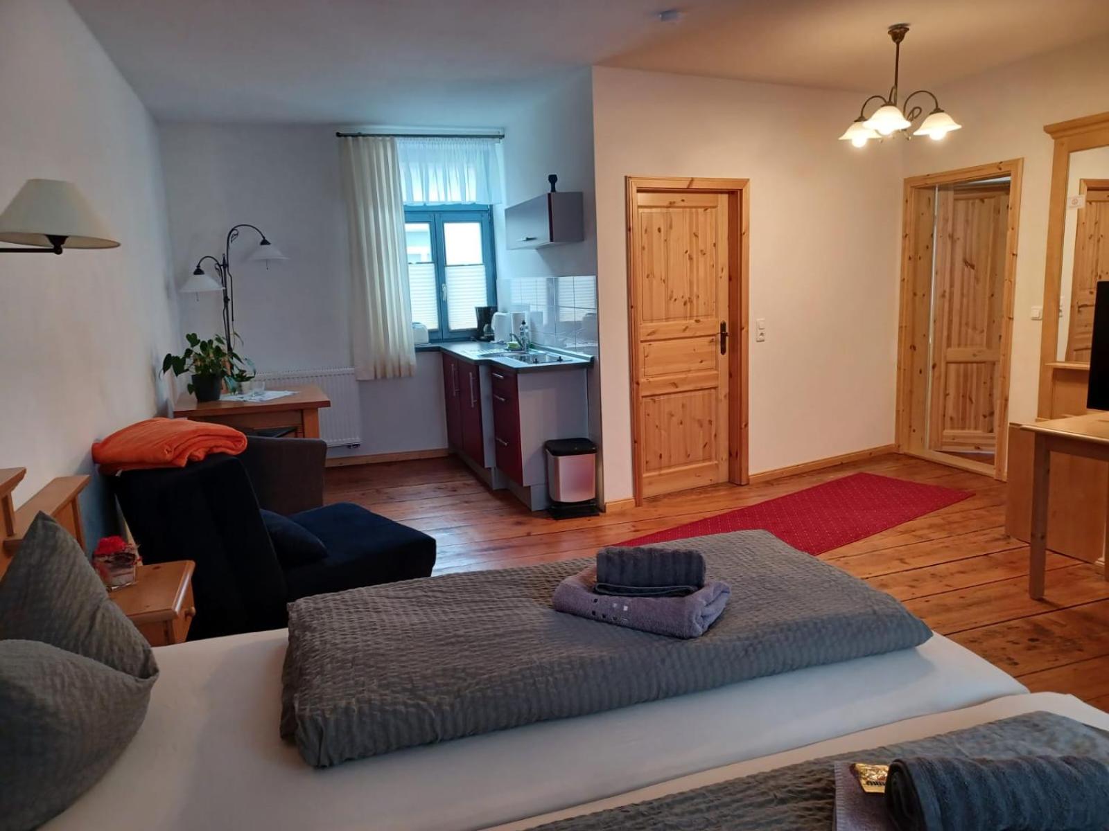 Deluxe King Room with Sofa Bed