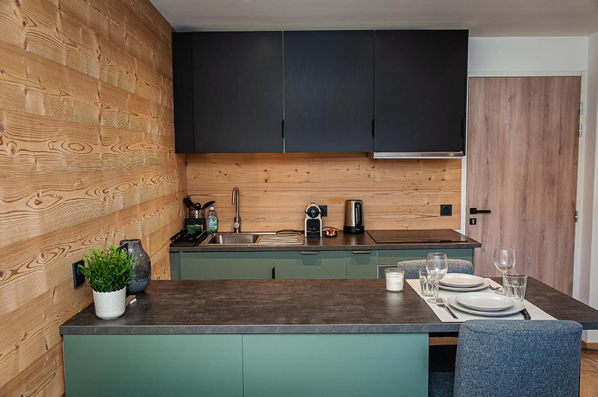 Kitchen or kitchenette