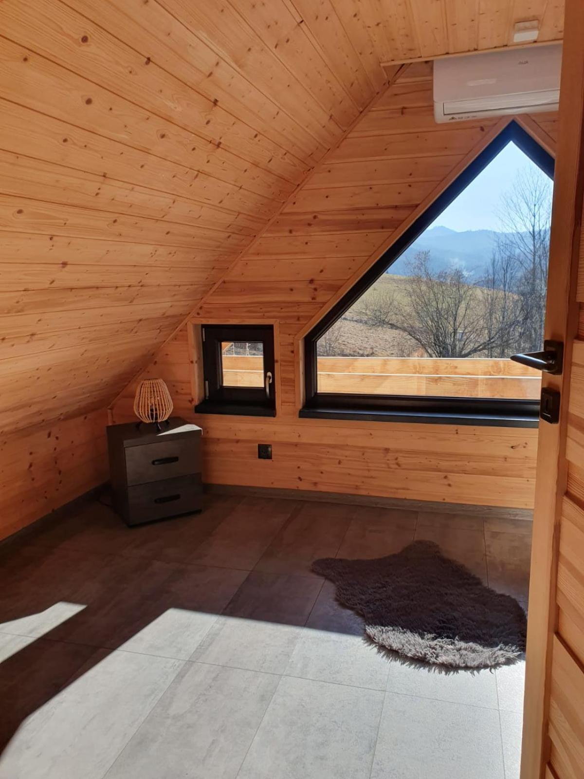 Górskie chatki w Wiśle