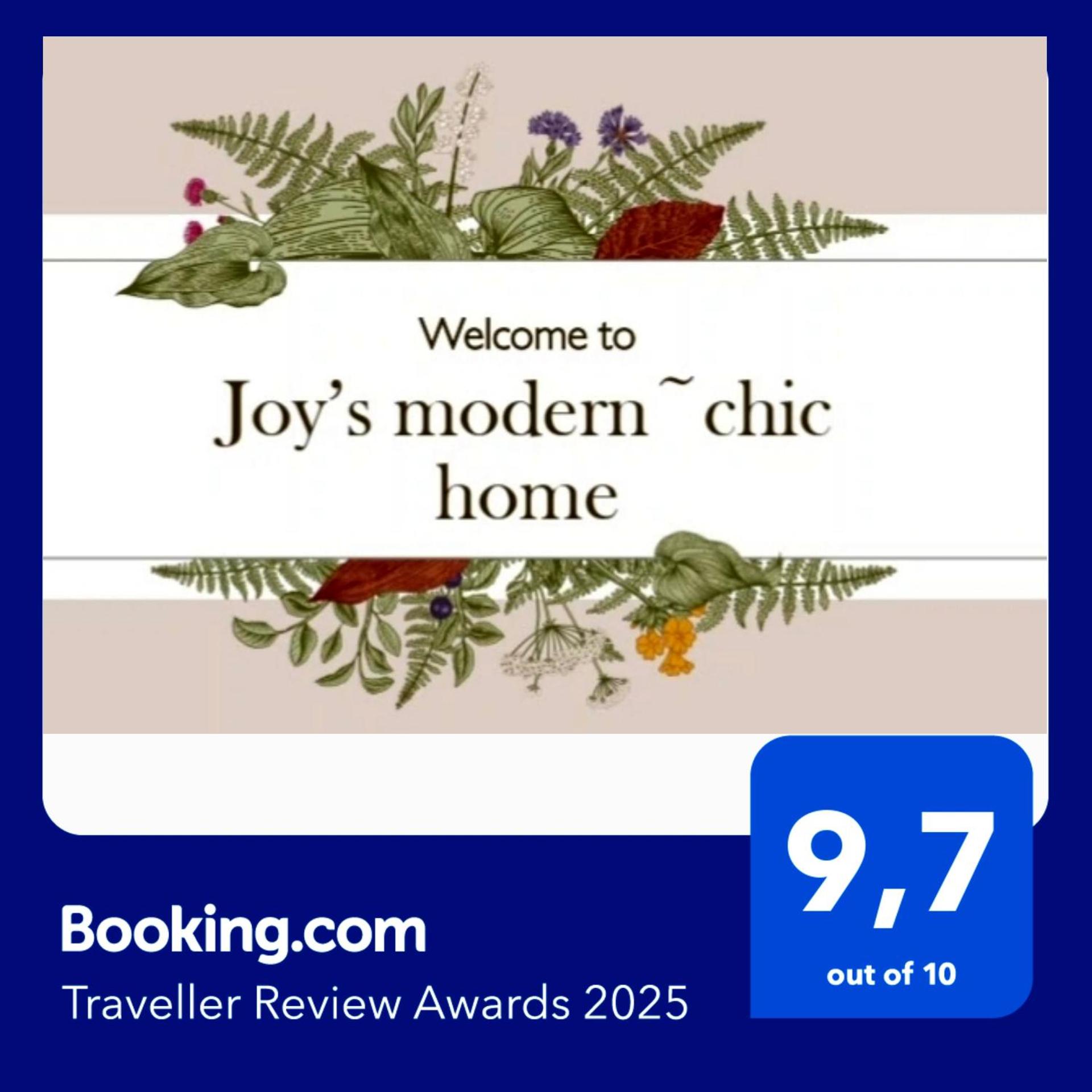 Joy's Modern-chic home