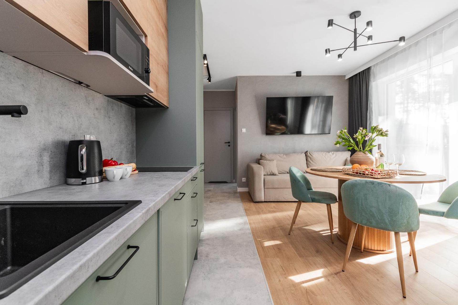 APARTAMENTY MIERZEJA STEGNA PARK II - 500 m od plaży, Przyjazne zwierzętom, Bezpłatny Meleks