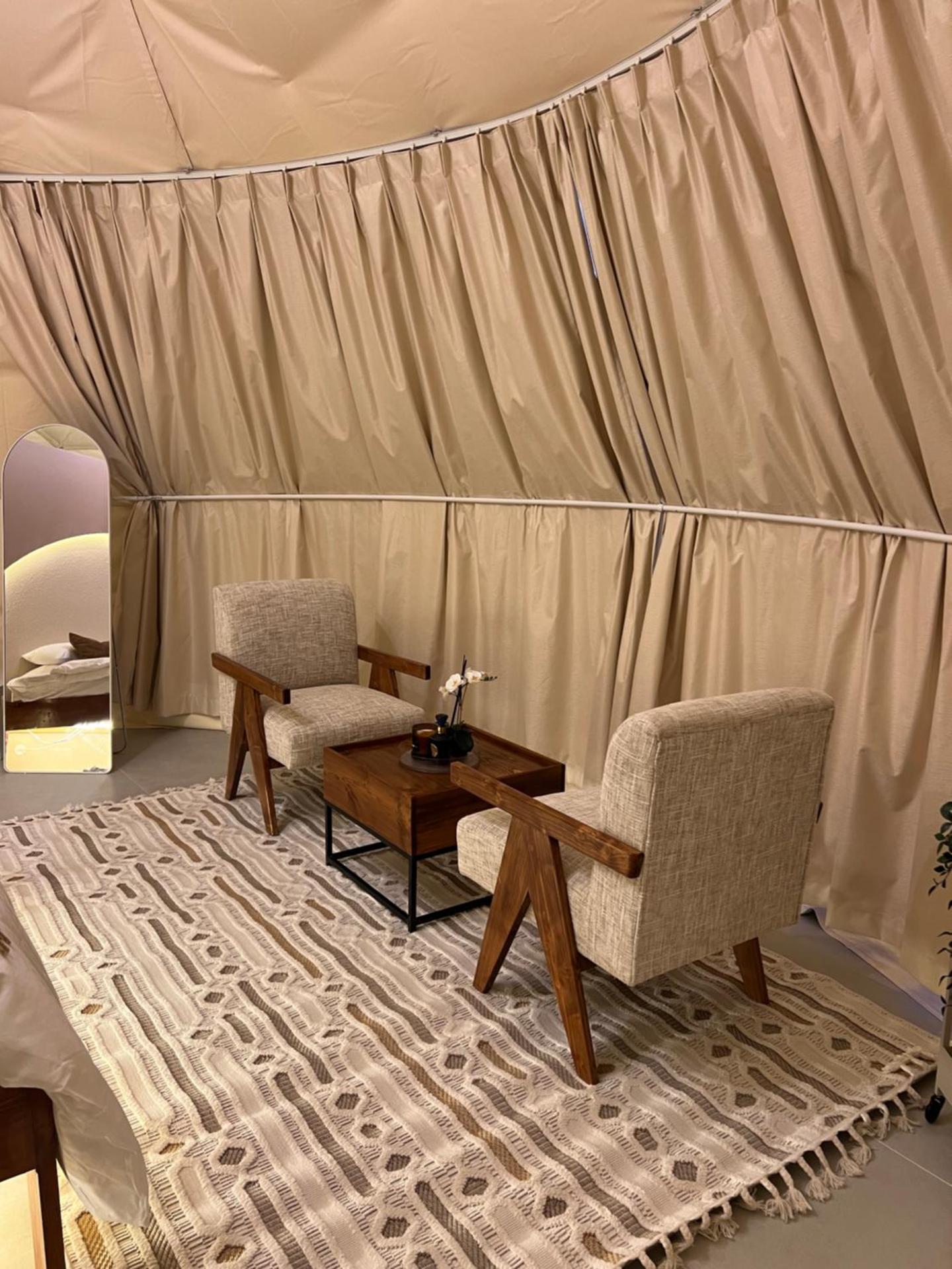 Sunset domes private camp