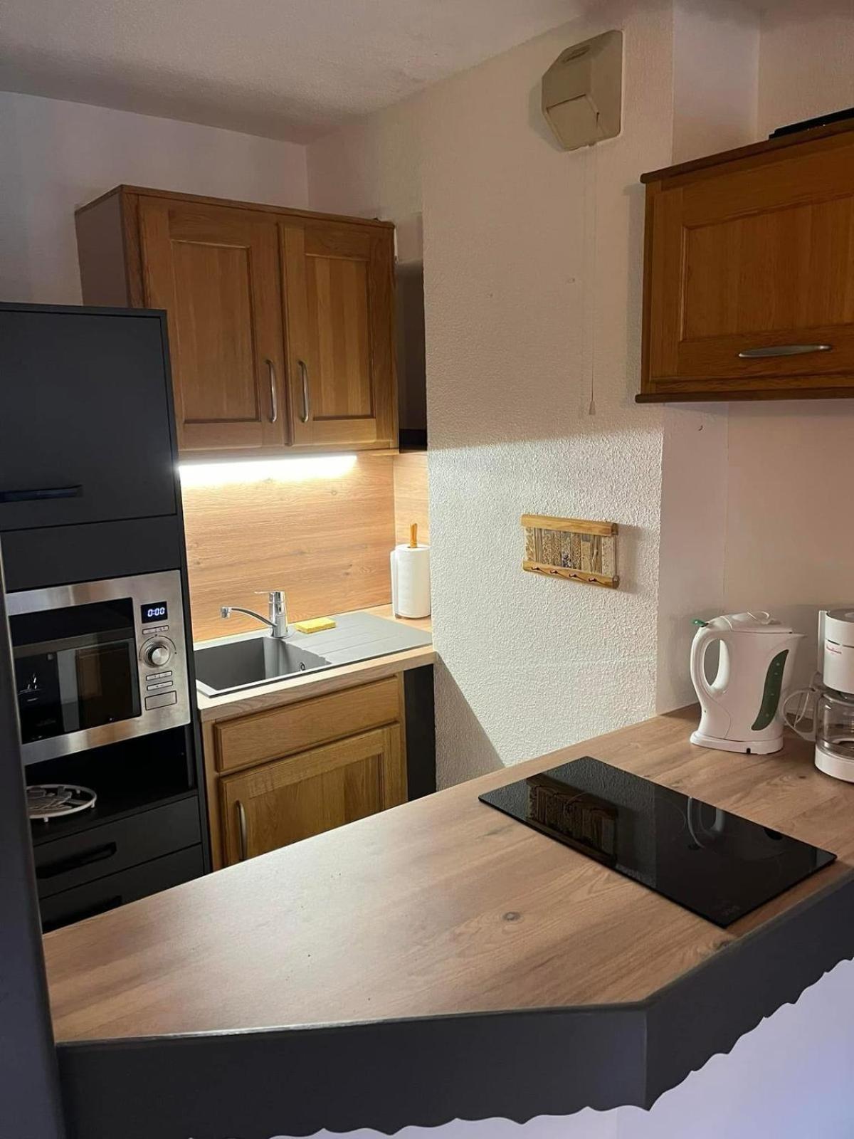 Studio en station avec 1 canapé-lit et 1 lit-superposé