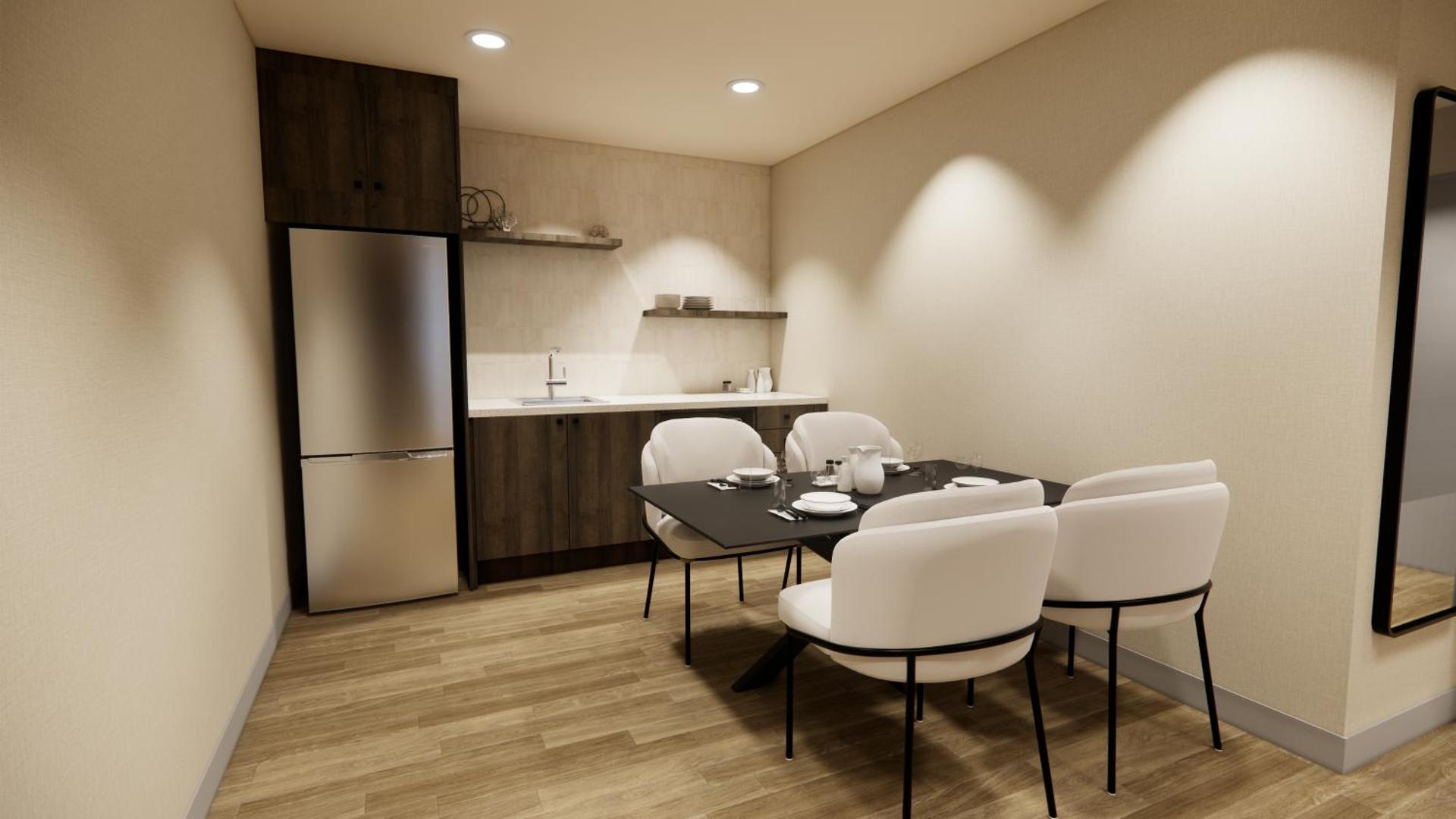 Kitchen or kitchenette