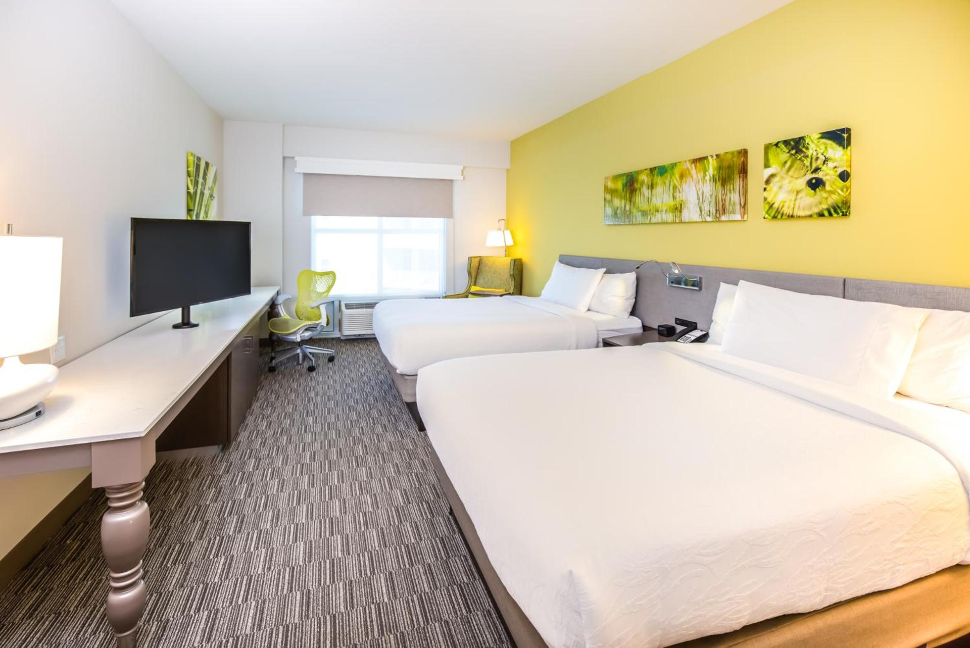 Queen Room with Two Queen Beds and Limited View