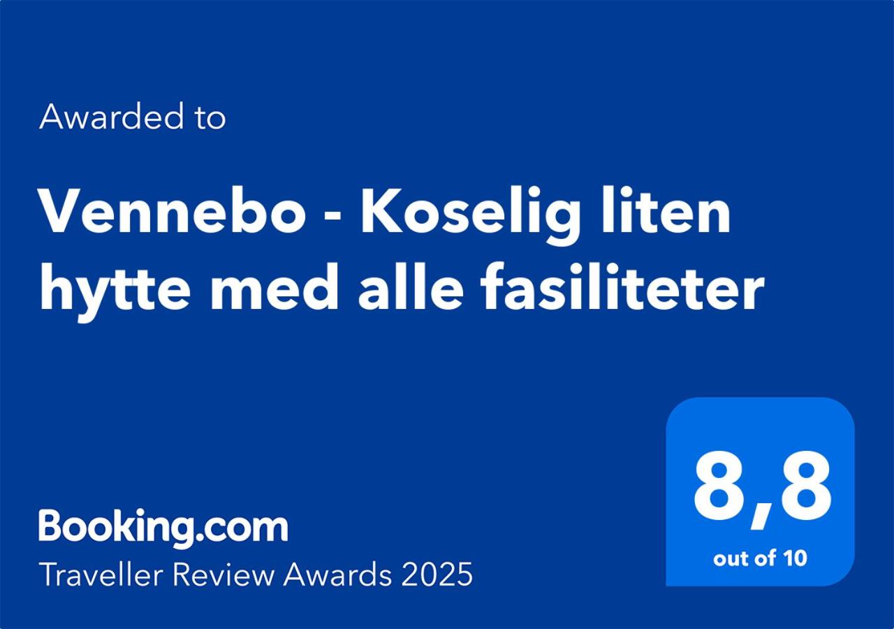 Vennebo - Koselig liten hytte med alle fasiliteter
