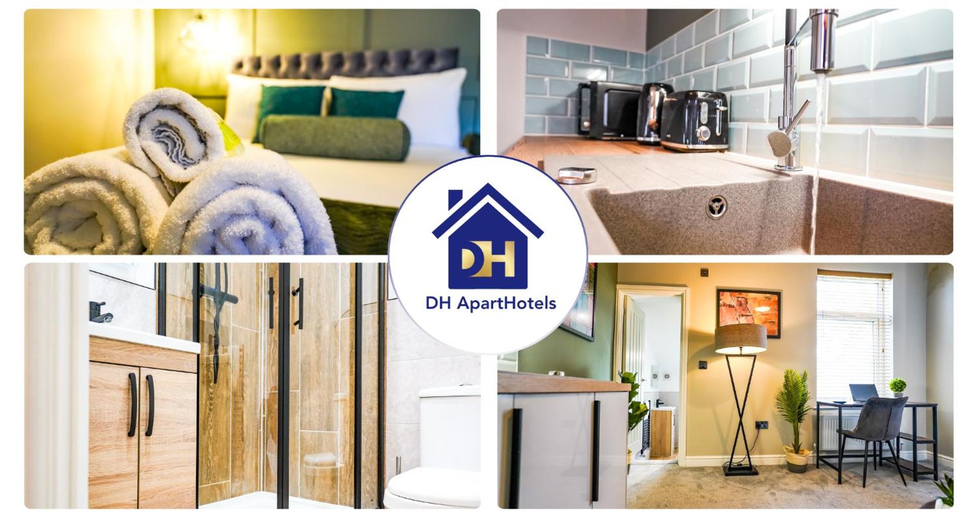 The Invicta Studios - Spacious Studios - City Centre Location - Contractor Friendly - Free WiFi - Smart TV - Desk Space - Well Designed - Communal Garden