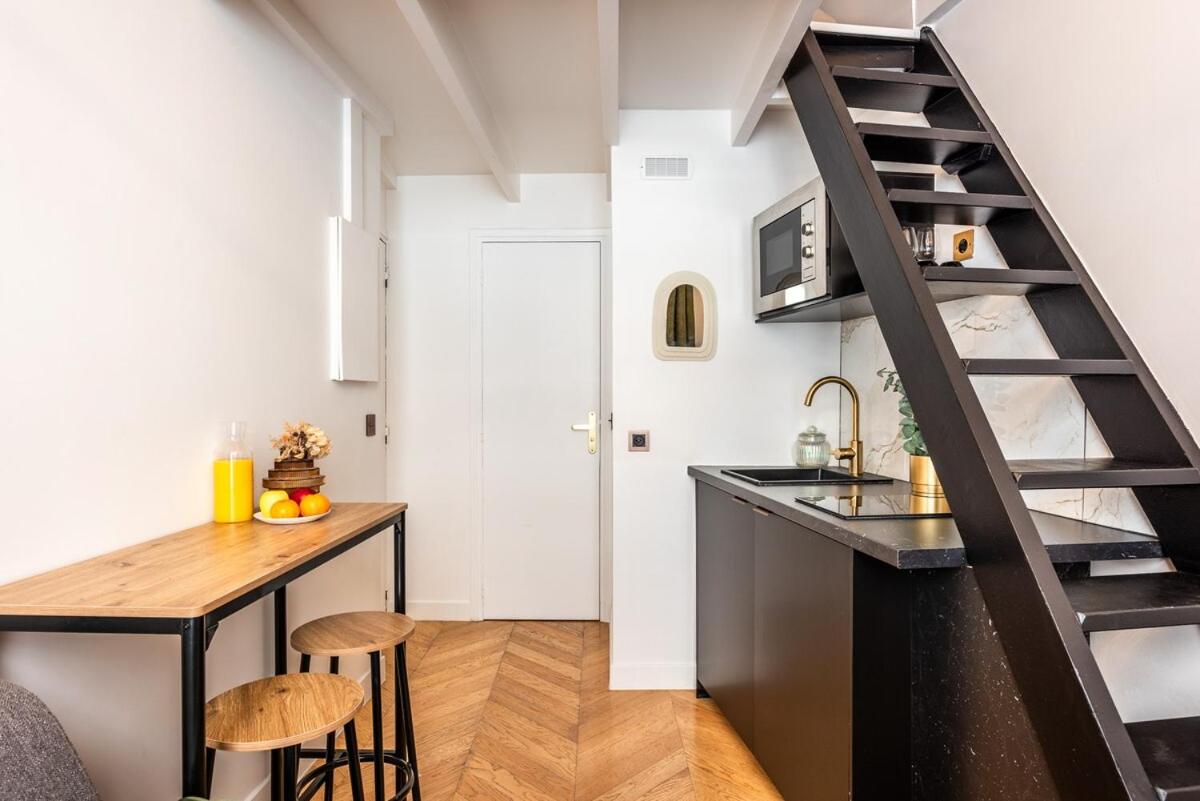 Studio élégant esprit Loft avec AC