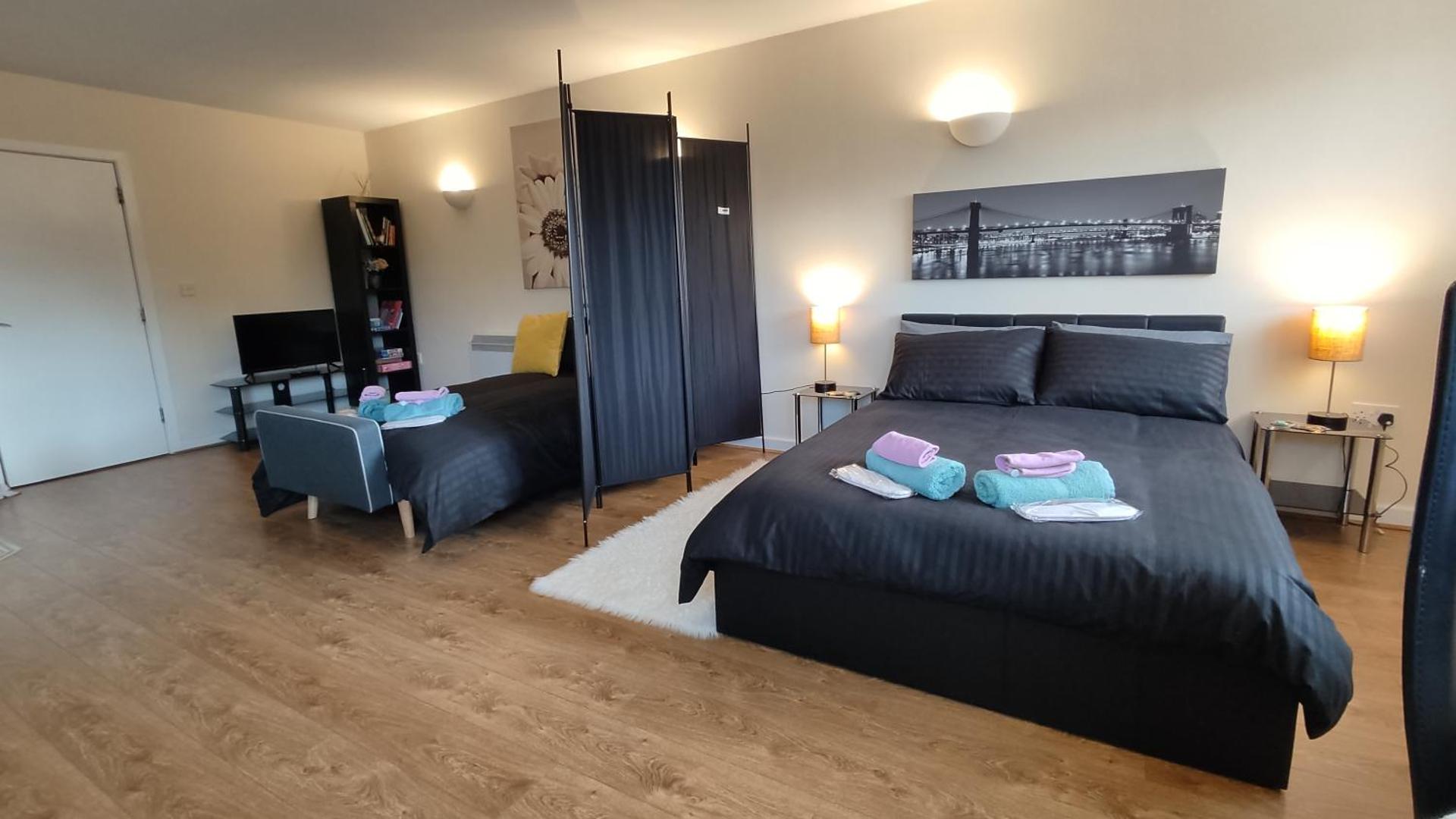 Modern Studio Flat in Wigan