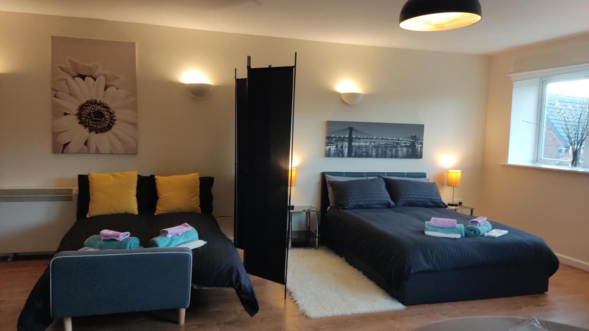 Modern Studio Flat in Wigan