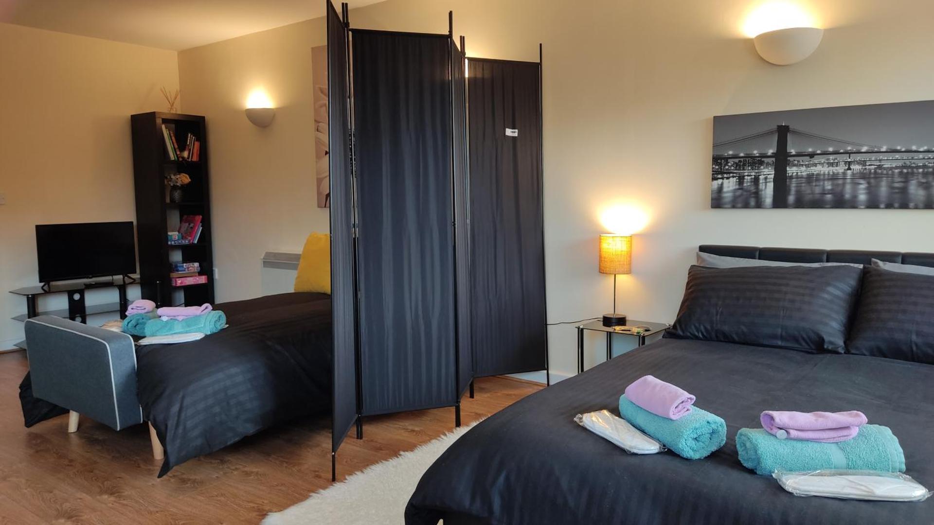 Modern Studio Flat in Wigan