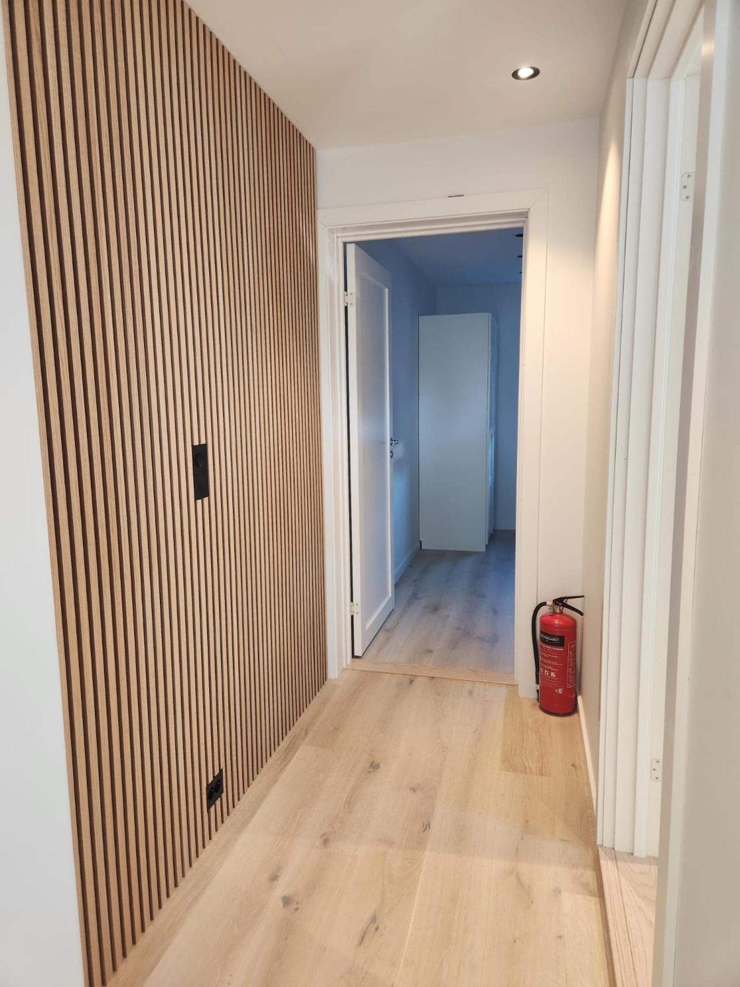 Modern leilighet med fin utsikt fra terrassen