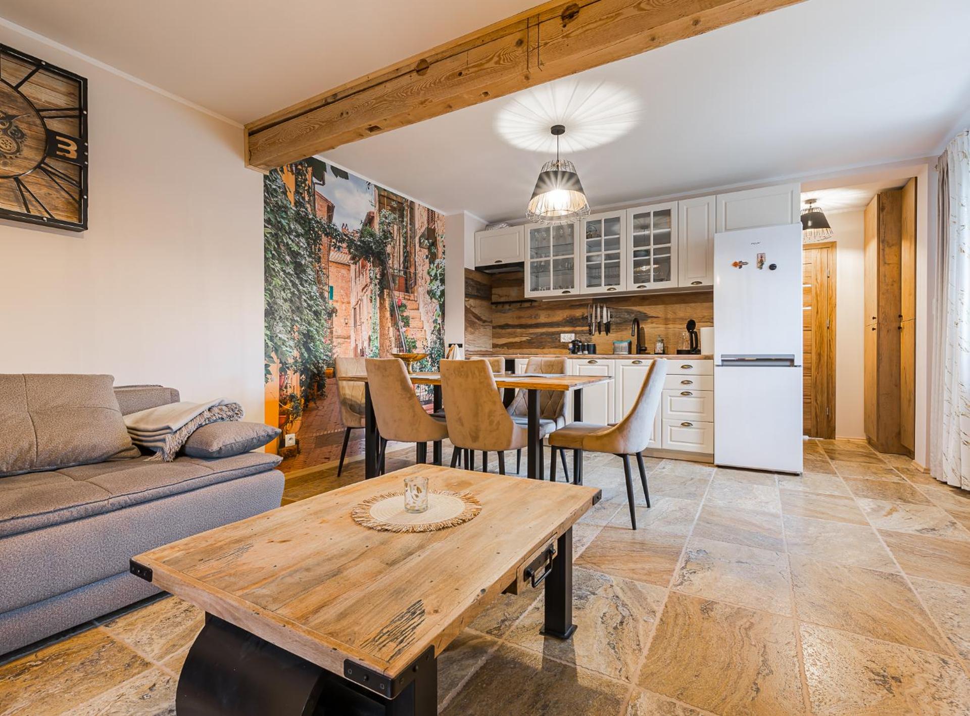 Słoneczna Wetlina - Apartament 2 z kominkiem