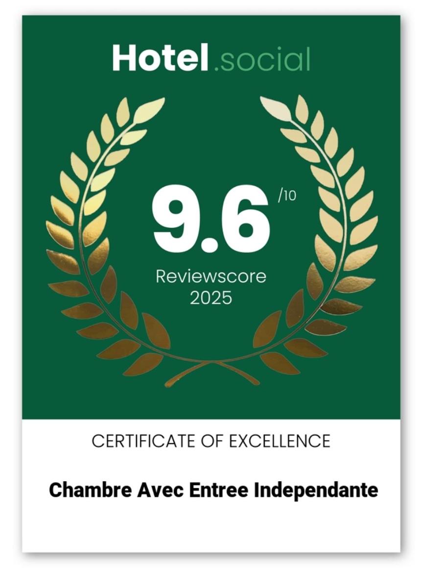 Chambre avec entrée indépendante