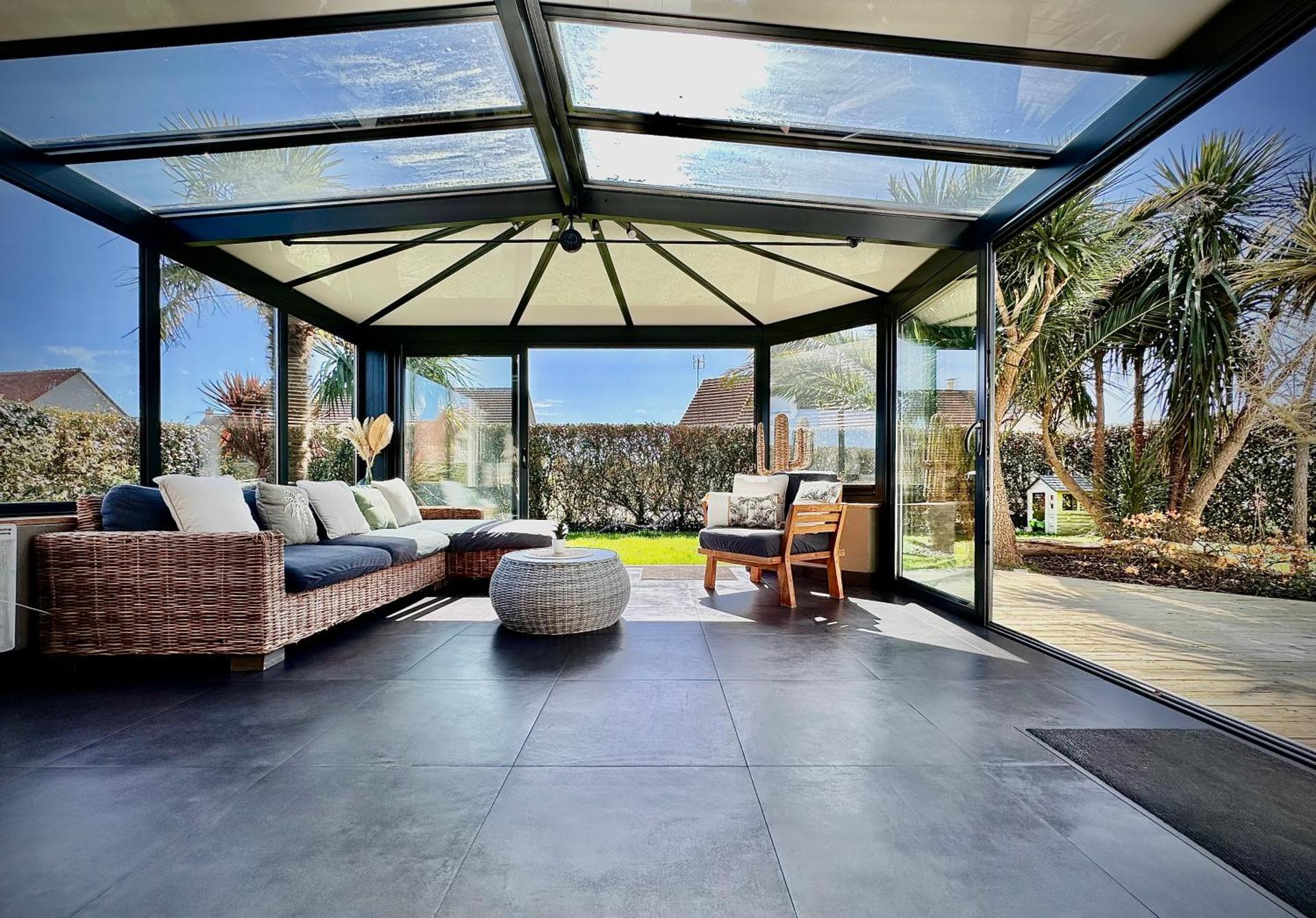 Les Palmiers gite 7 personnes plages du débarquement