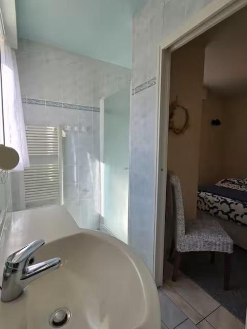 Les pieds dans l'eau