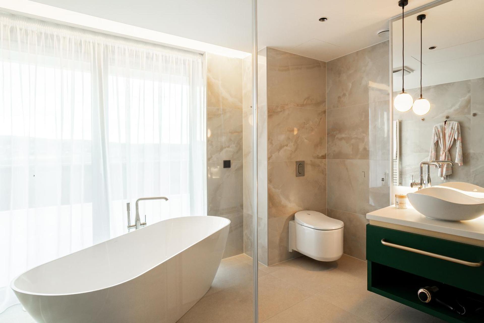 Hjørne-suite med terrasse