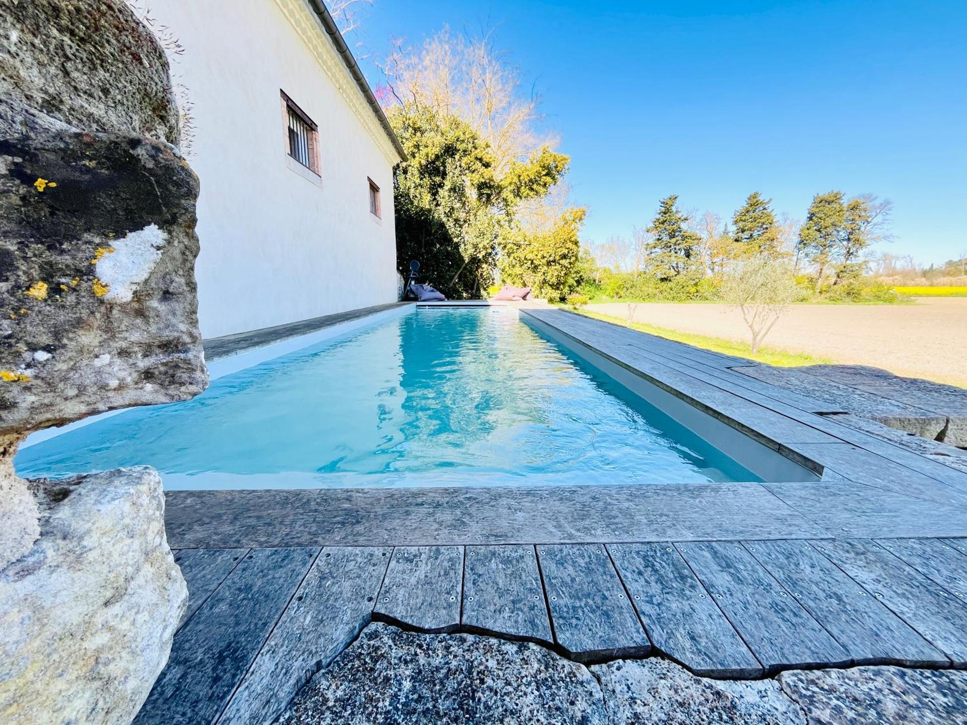 Maison Agane - accès canal du midi, piscine chauffée