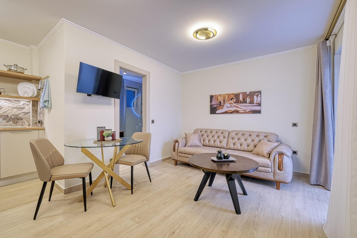 Lejlighed med 1 soveværelse og balkon