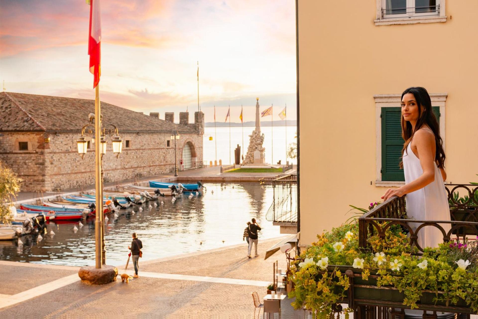 The Mansion of Countess Rizzardi on Garda Lake