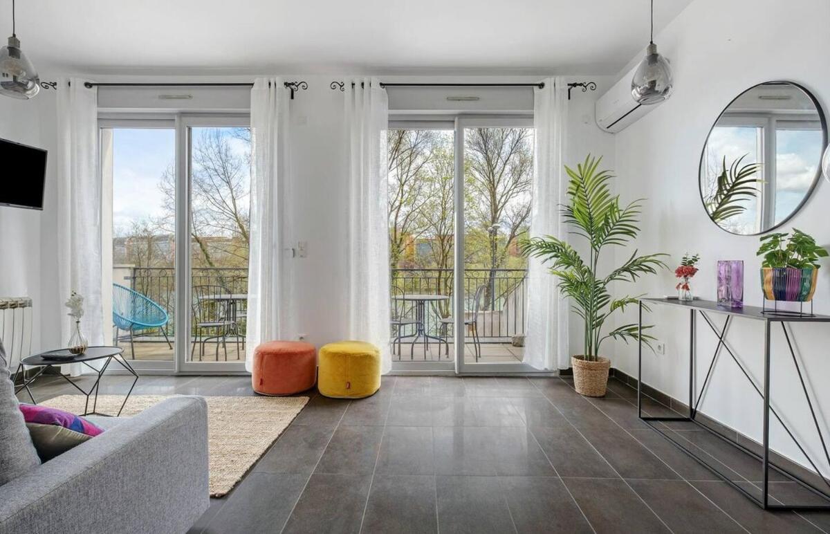 Havre de paix pour 4, clim et balcon, Caluire