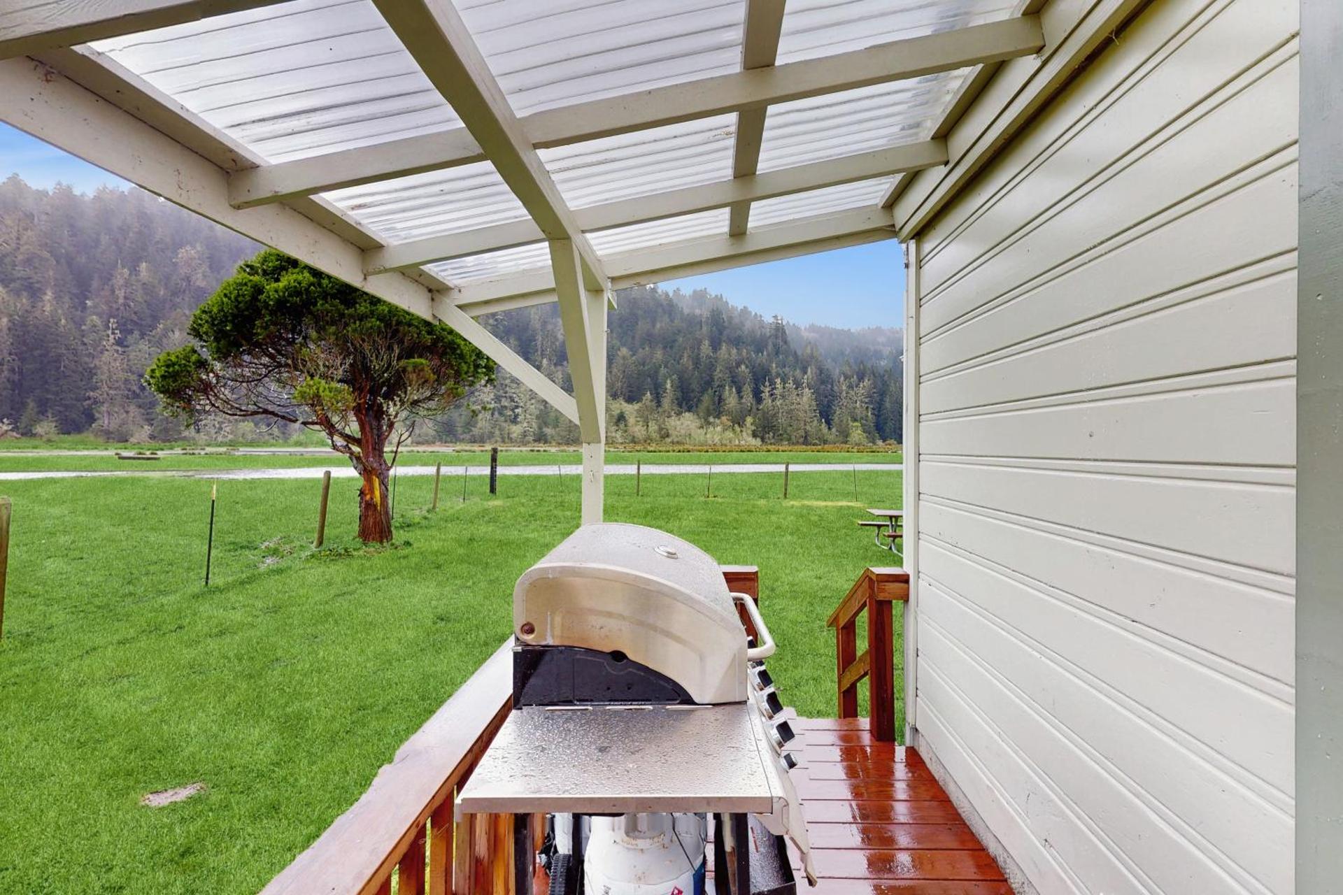 Redwood Farmhouse in the Orick Valley