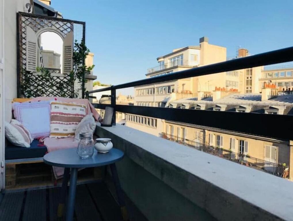 Apartment terrace - Eiffel tour vue