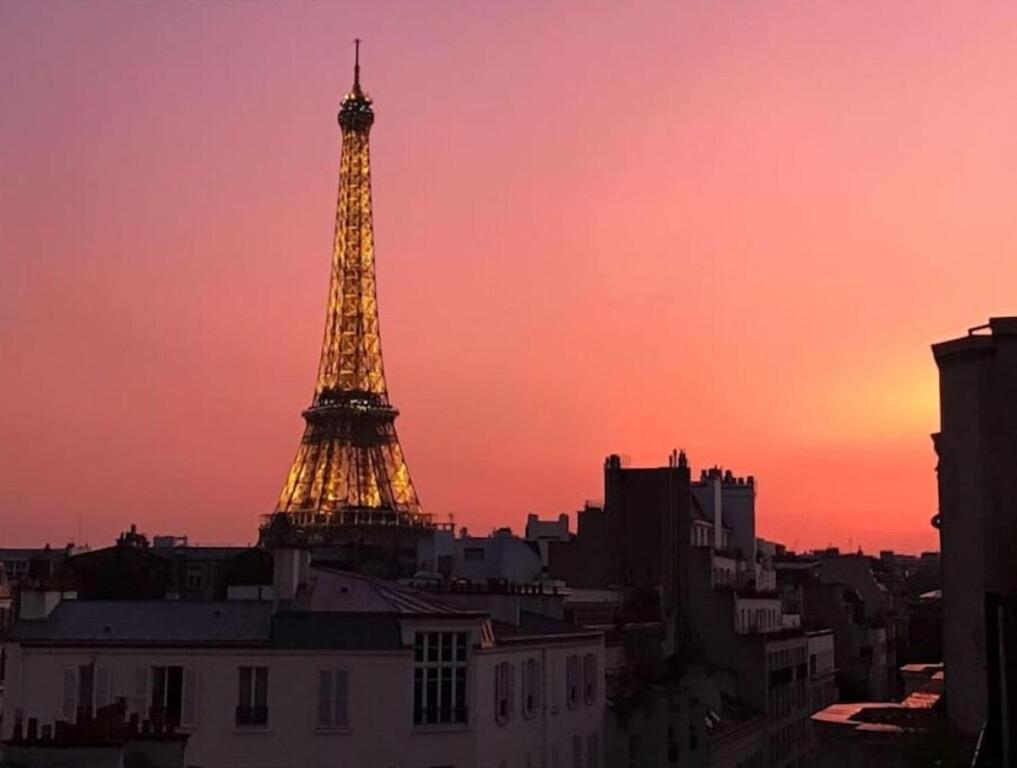 Apartment terrace - Eiffel tour vue