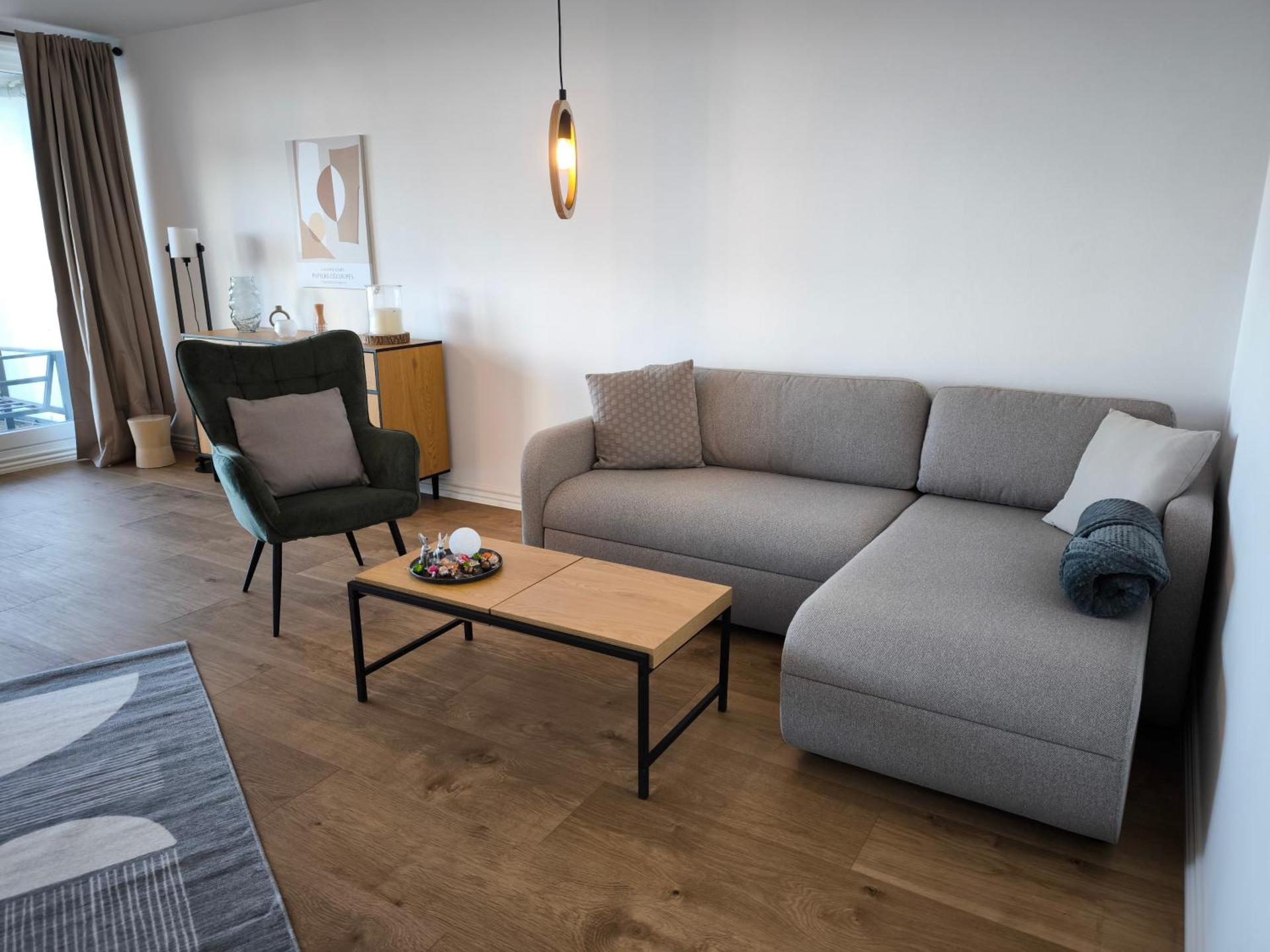 Schleizauber Ferienwohnung mit Wasserblick und einer großzügigen Terrasse