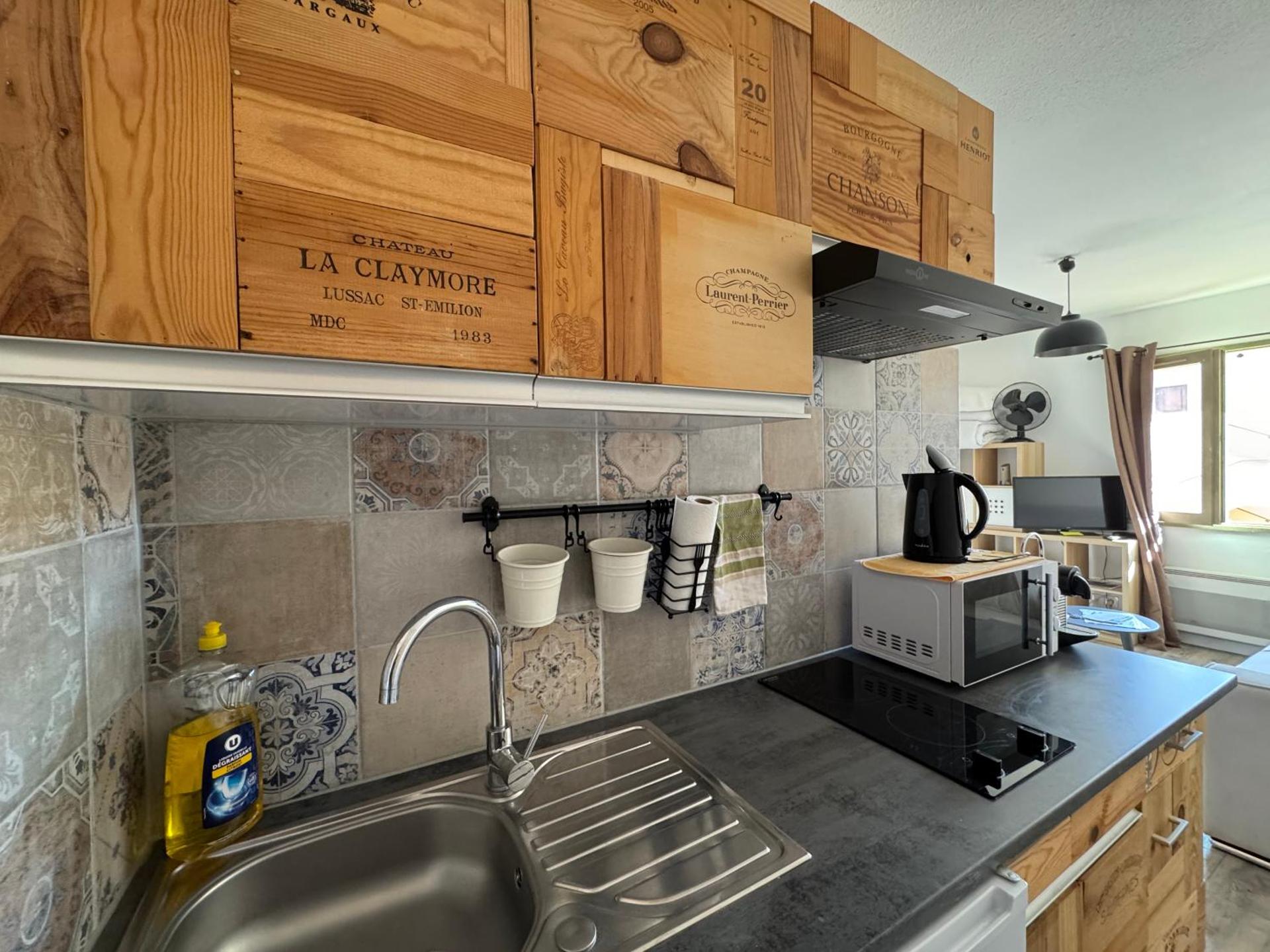 charmand studio en résidence avec piscine