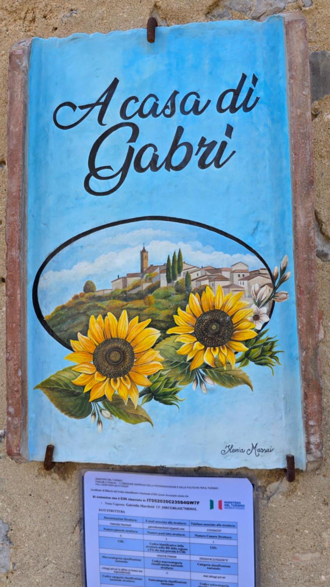 a casa di Gabri