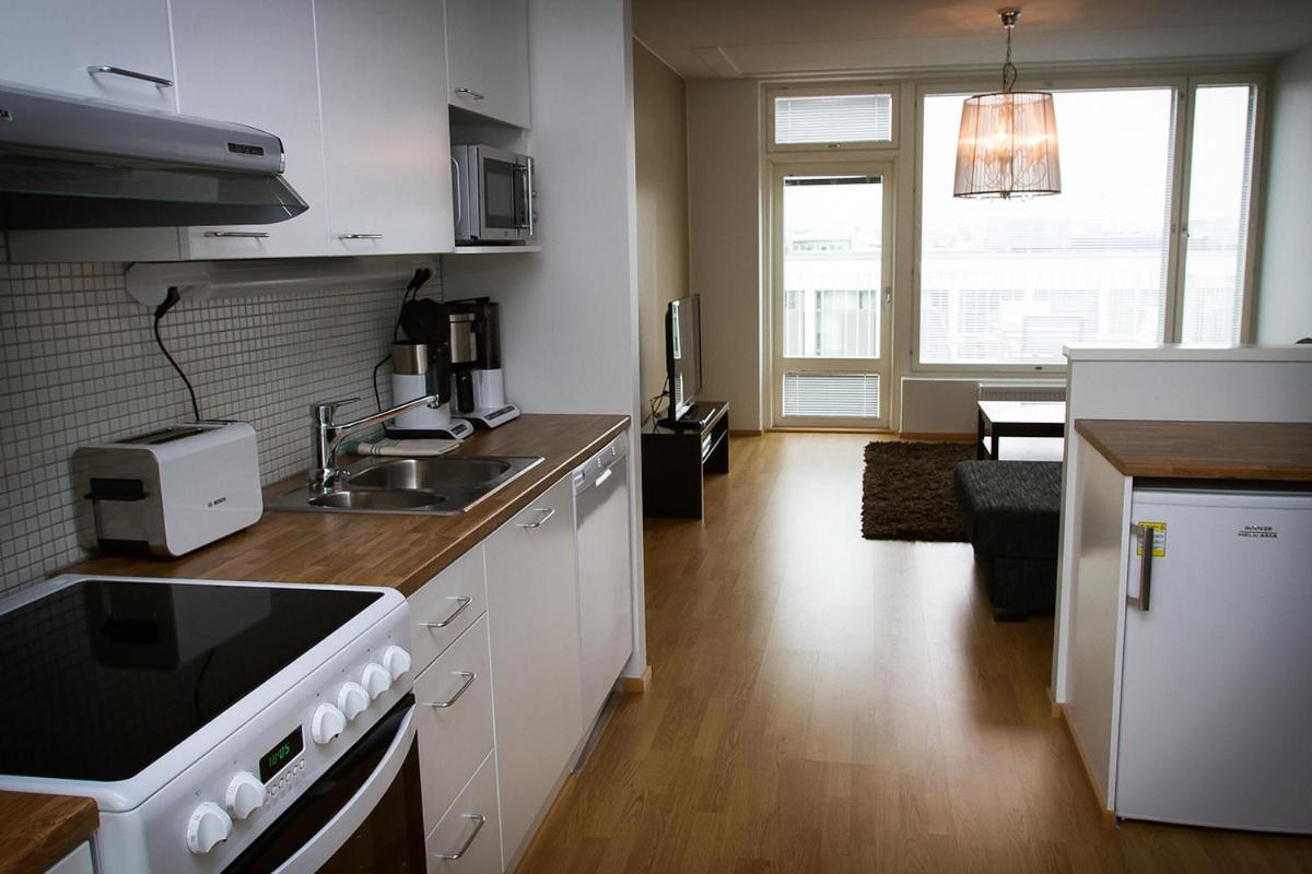 Gella Canalside Apartments with sauna and balcony in address Saukonpaadenranta 4