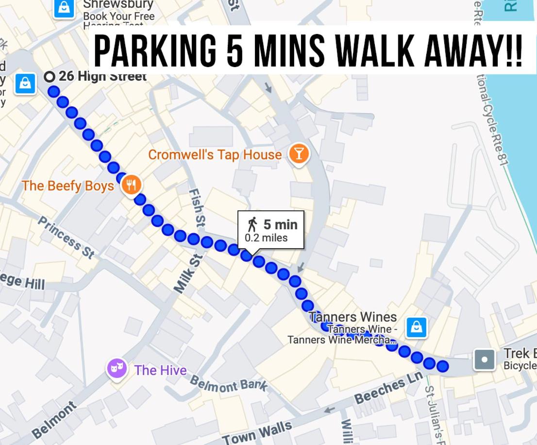 The Square Central Shrewsbury