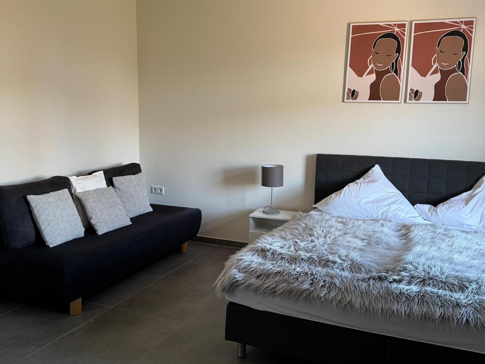 Pier 1 bis 4 gmütliche Zimmer mit Boxspringbett