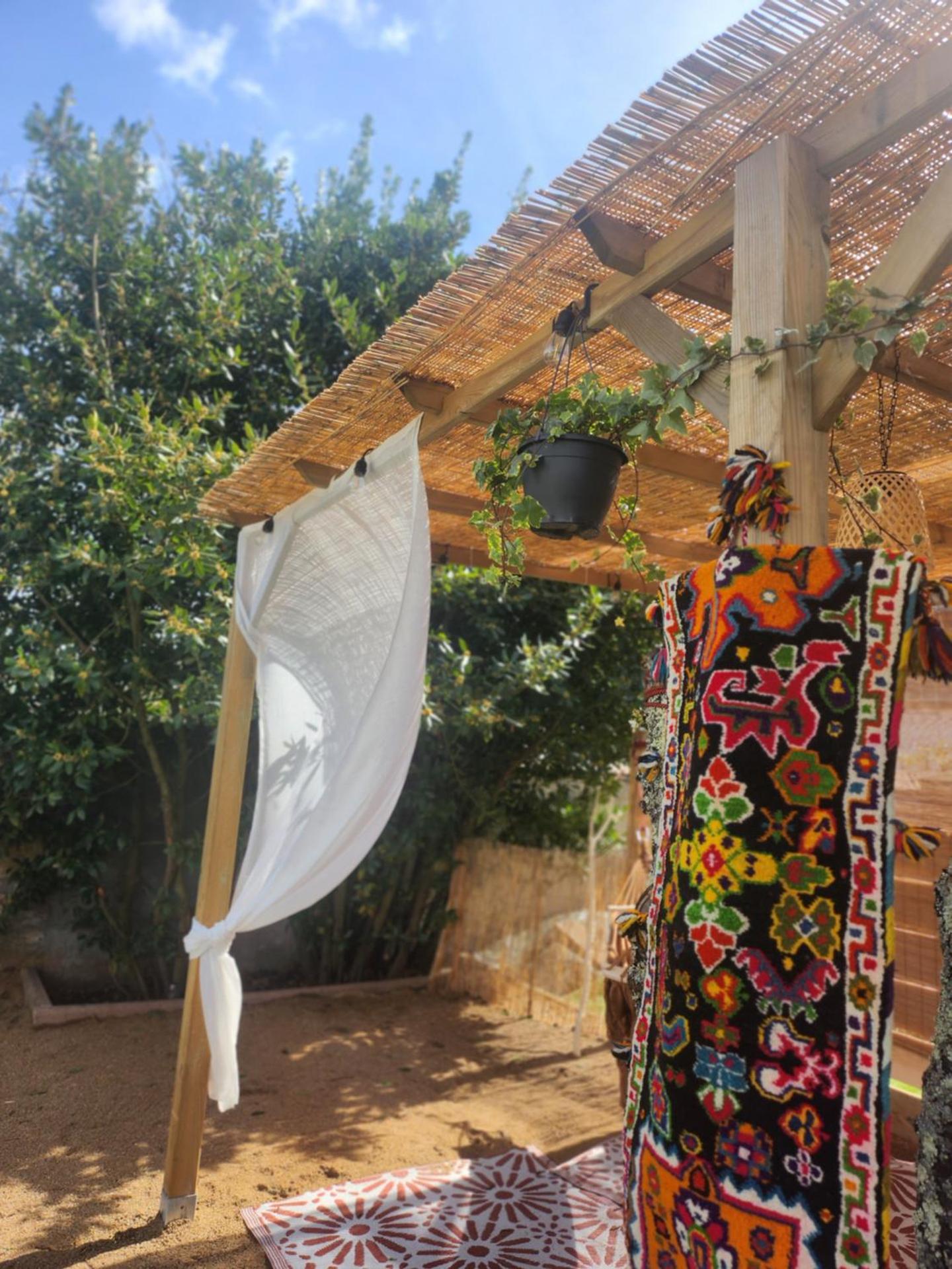 Dobbeltværelse med haveudsigt