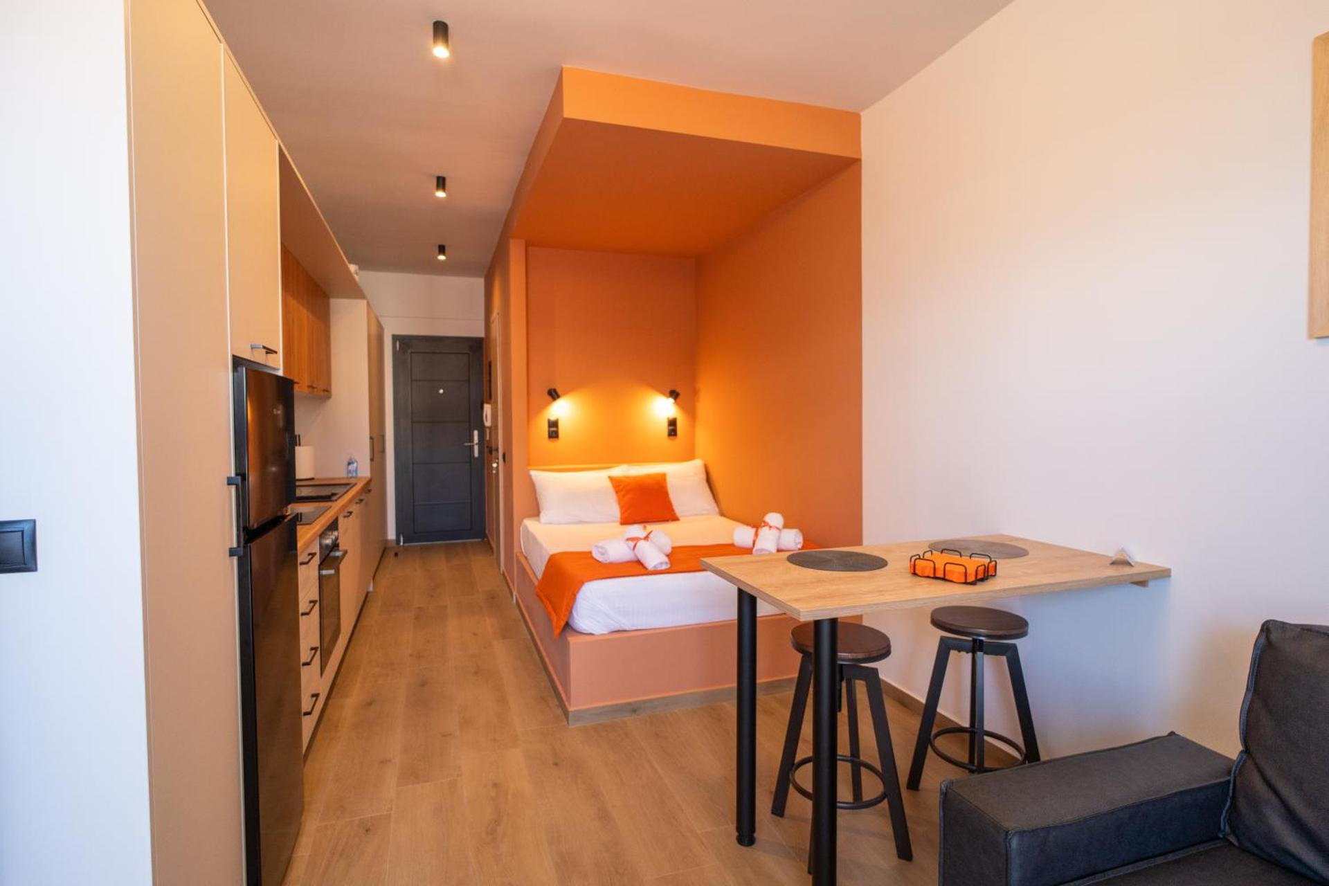 Orange Luxury apartment in agrinio