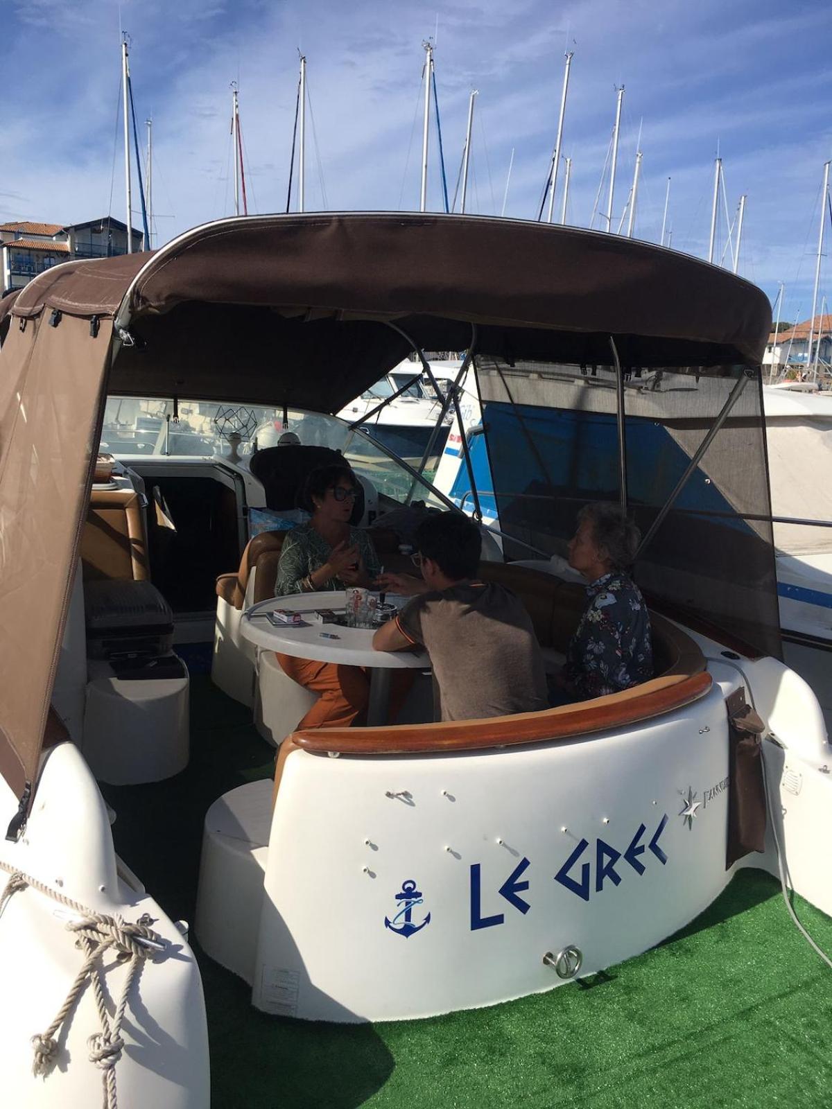 Bateau au coeur d'Hendaye