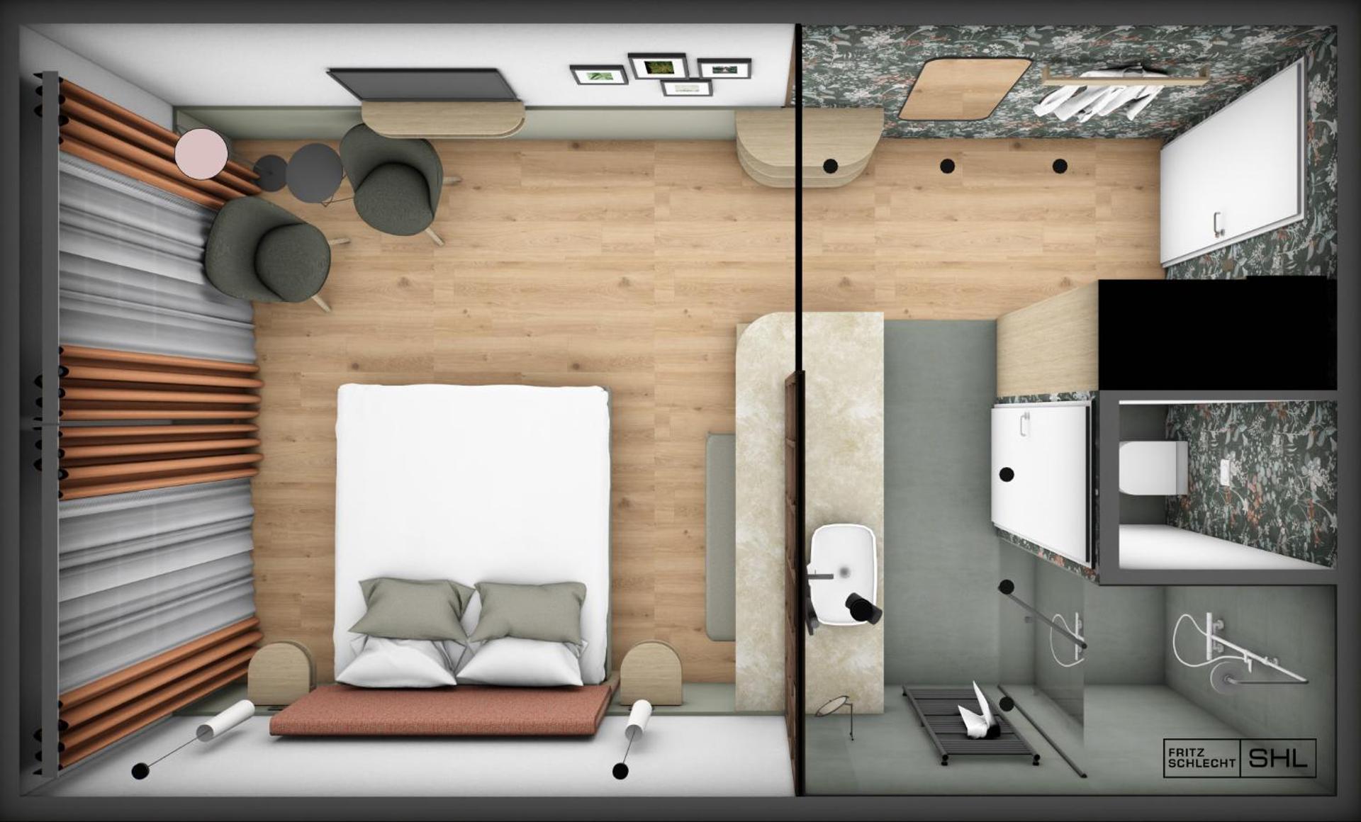 Photo of the whole room