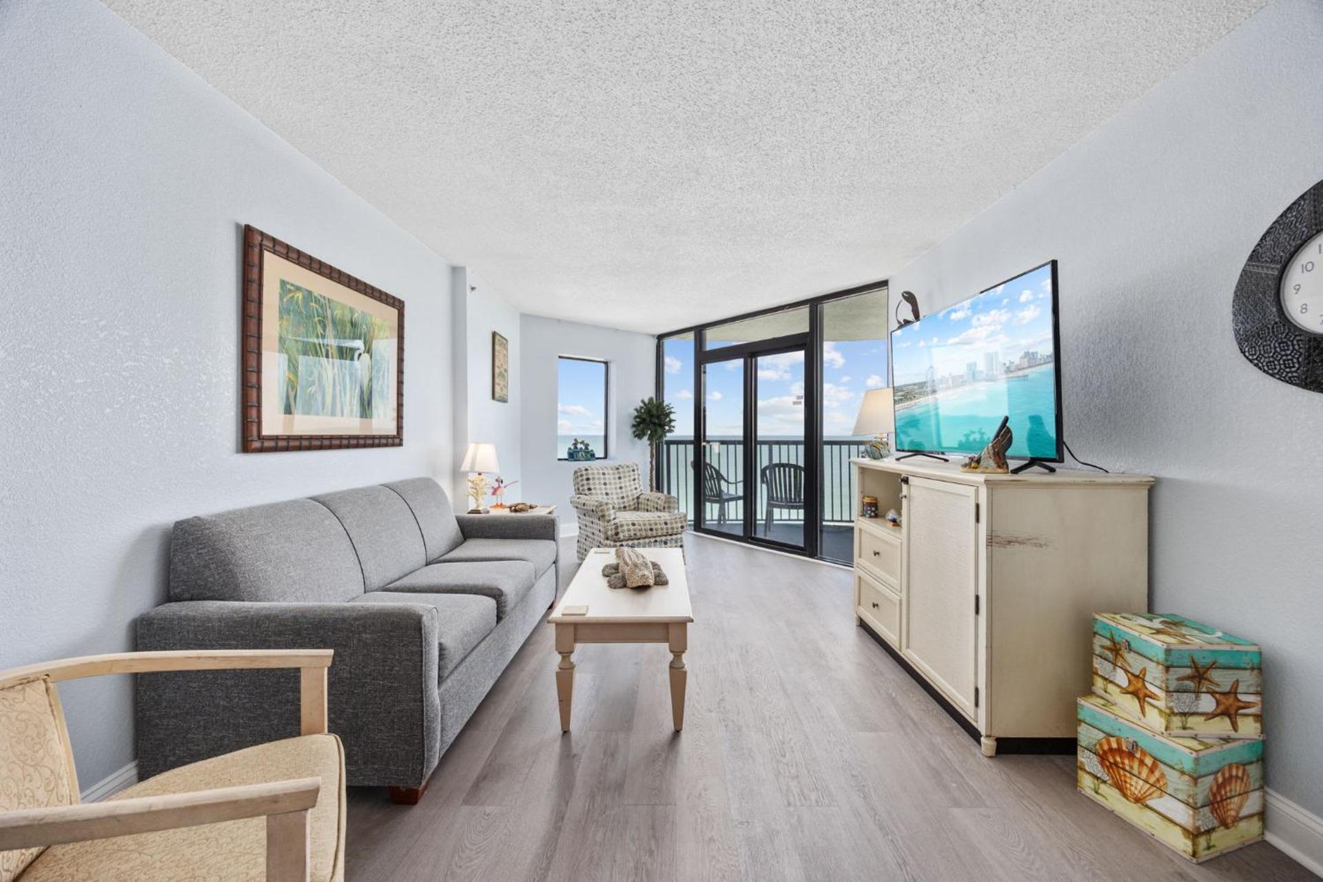 Family-Friendly Oceanfront Condo at Compass Cove Resort in Myrtle Beach