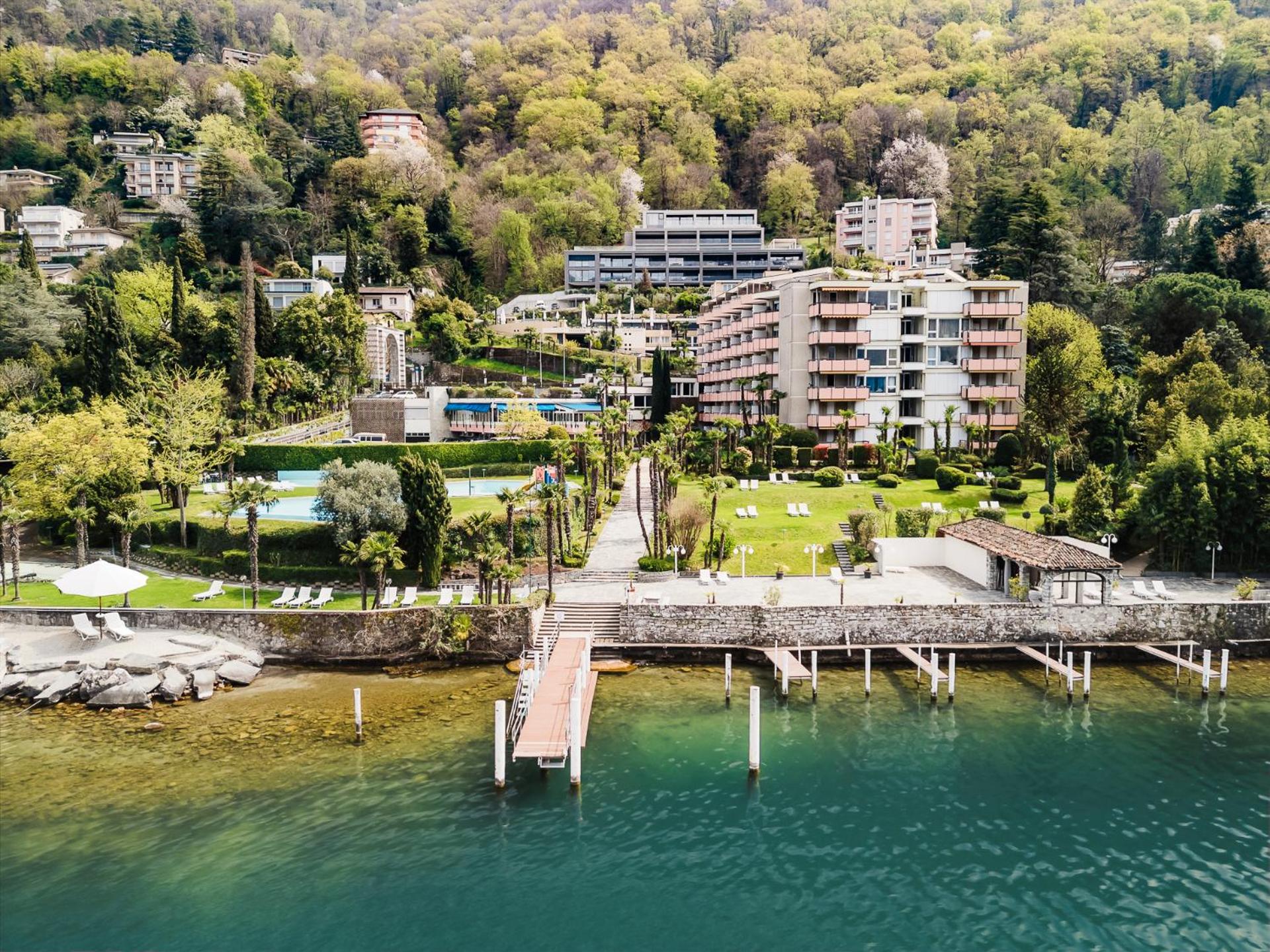 Luganersee, Pool, Strand, Parkplatz, Suite 204