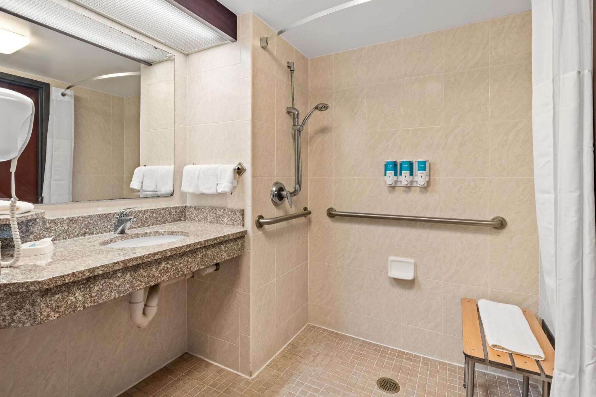 King Room with Roll-In Shower - Disability Access/Non Smoking